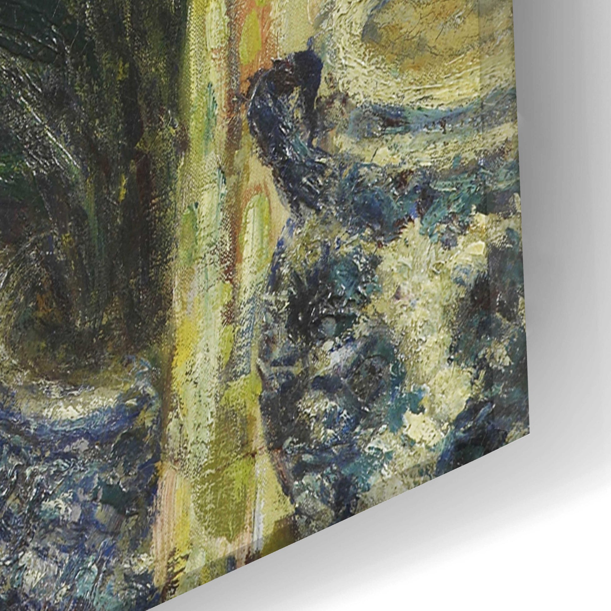 Epic Art 'A Corner Of The Apartment' by Claude Monet, Acrylic Glass Wall Art,16x24