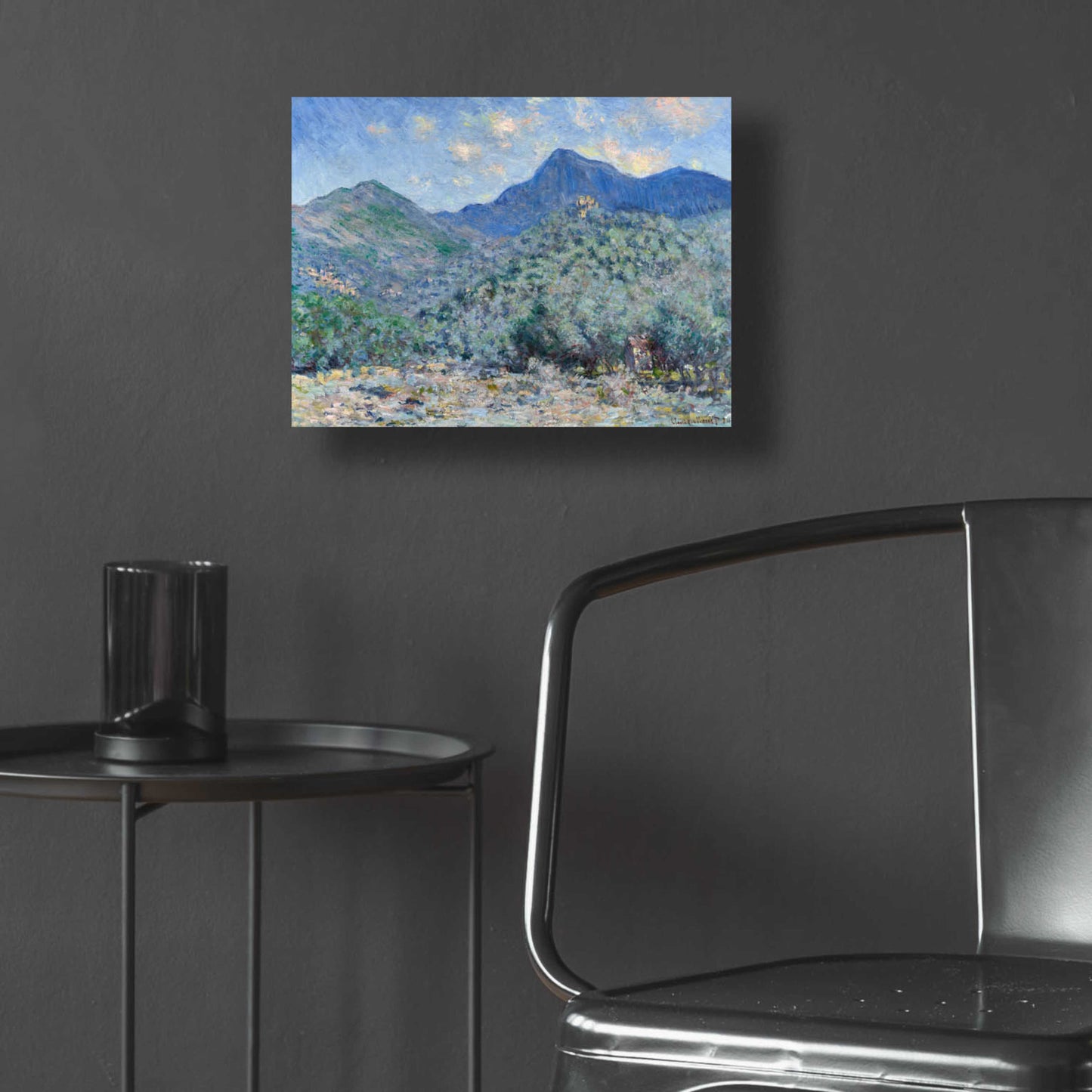 Epic Art 'Valle Buona, Near Bordighera' by Claude Monet, Acrylic Glass Wall Art,16x12