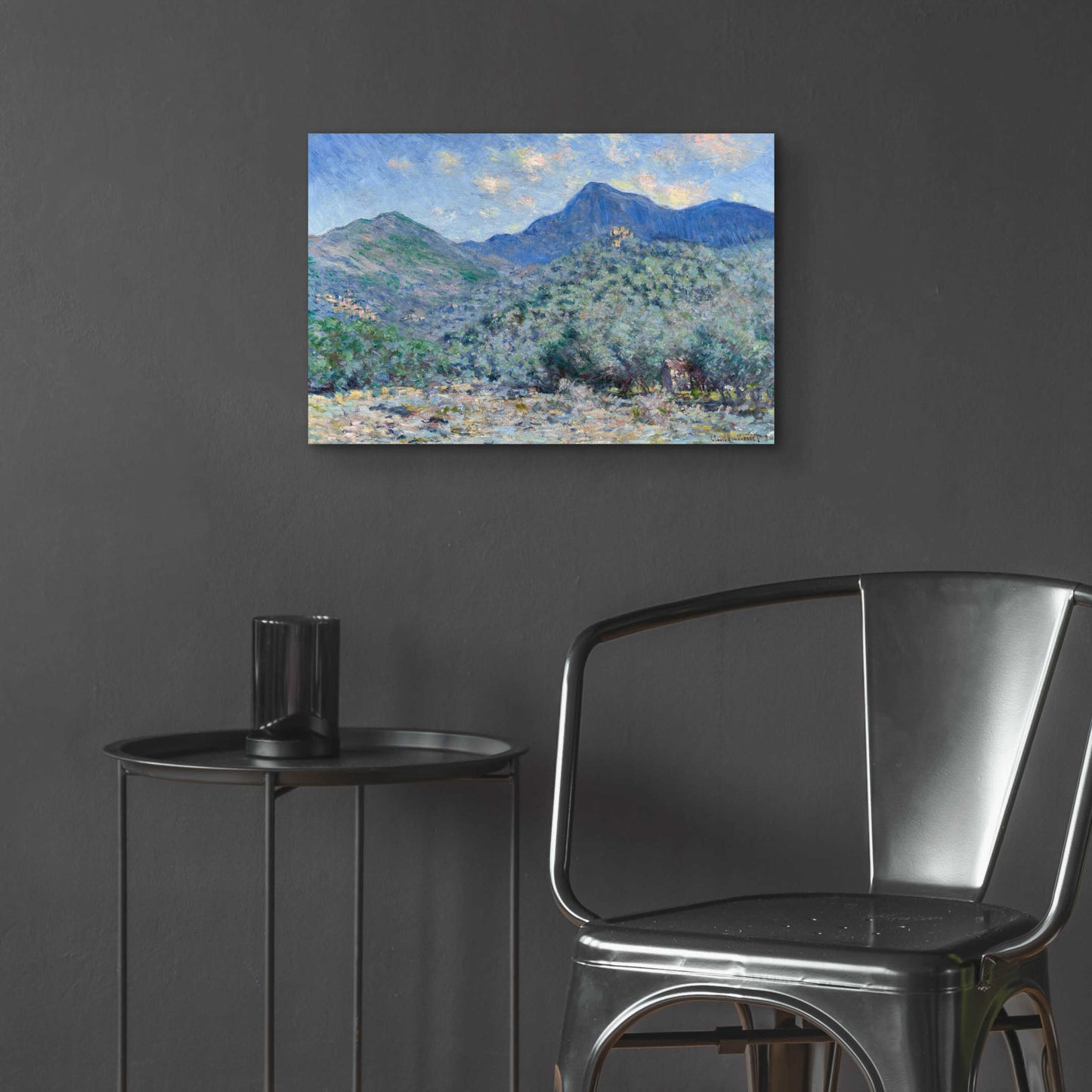 Epic Art 'Valle Buona, Near Bordighera' by Claude Monet, Acrylic Glass Wall Art,24x16