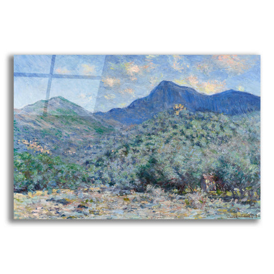 Epic Art 'Valle Buona, Near Bordighera' by Claude Monet, Acrylic Glass Wall Art