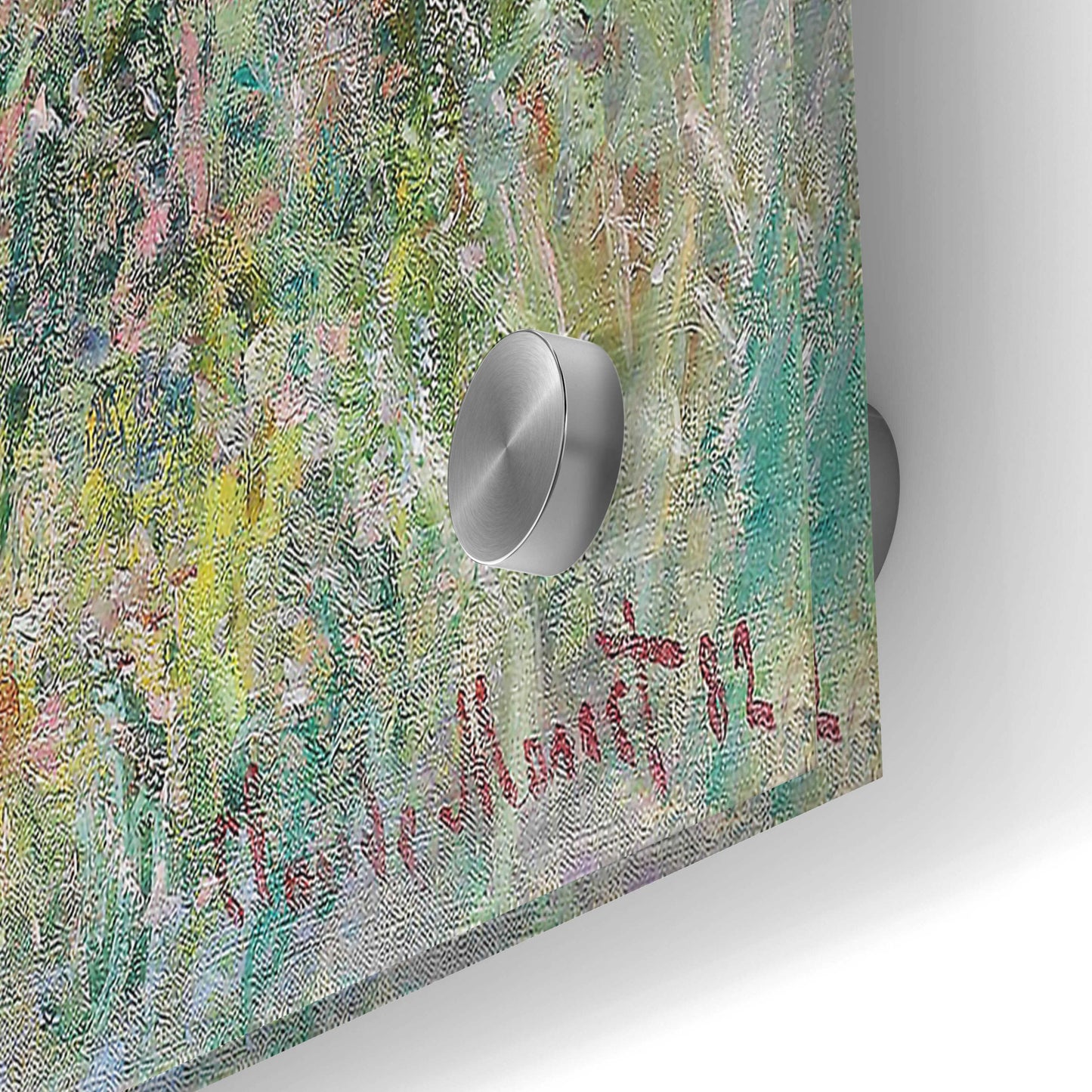 Epic Art 'Cliff Walk At Pourville' by Claude Monet, Acrylic Glass Wall Art,36x24