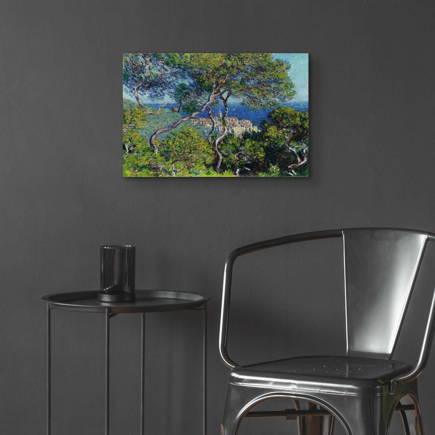 Epic Art 'Bordighera' by Claude Monet, Acrylic Glass Wall Art,24x16