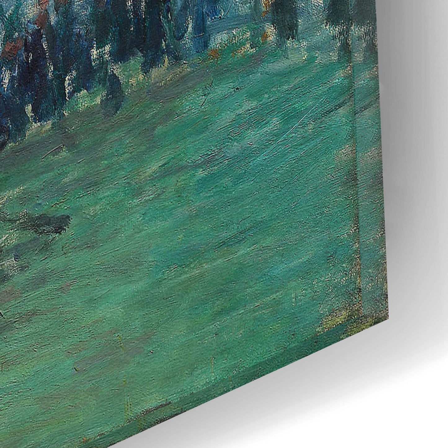 Epic Art 'Ariival Of The Normandy Train' by Claude Monet, Acrylic Glass Wall Art,16x12
