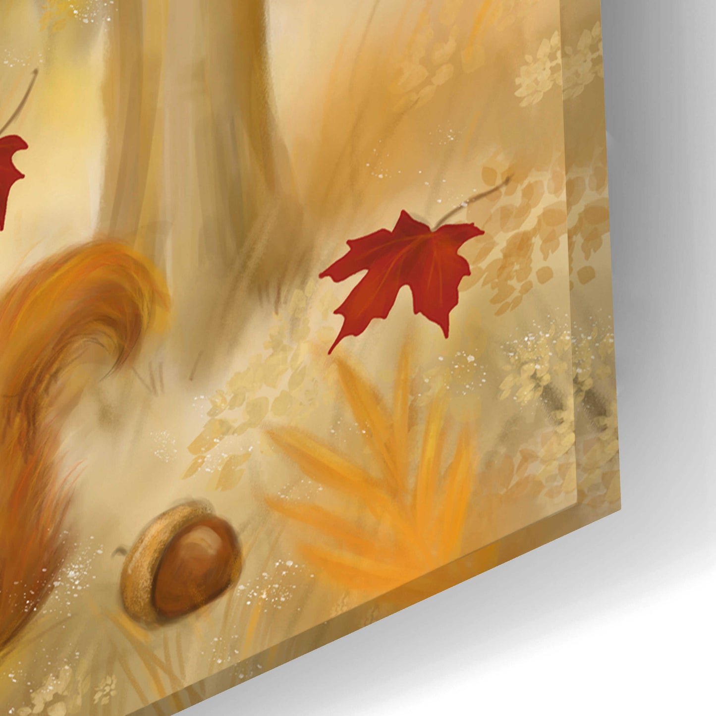 Epic Art 'Autumn Scene' by Makiko, Acrylic Glass Wall Art,24x16