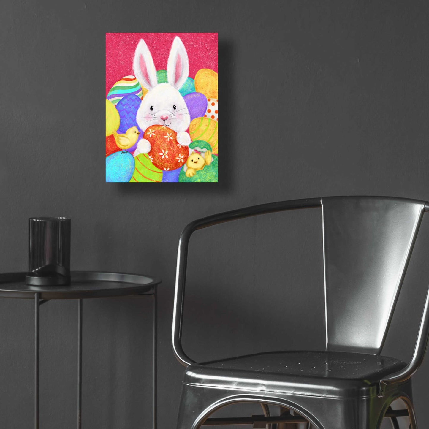 Epic Art 'Easter Rabbit' by Makiko, Acrylic Glass Wall Art,12x16