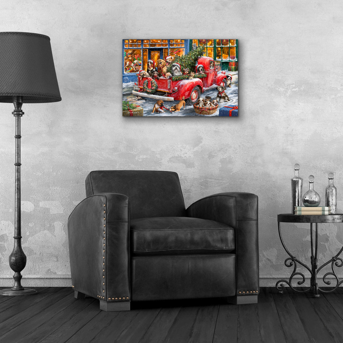 Epic Art 'Trip to the Toy Shoppe' by Ali Corti, Acrylic Glass Wall Art,24x16
