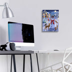 Epic Art 'Christmas Cuties' by Ali Corti, Acrylic Glass Wall Art,12x16