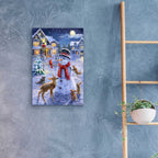 Epic Art 'Christmas Cuties' by Ali Corti, Acrylic Glass Wall Art,16x24