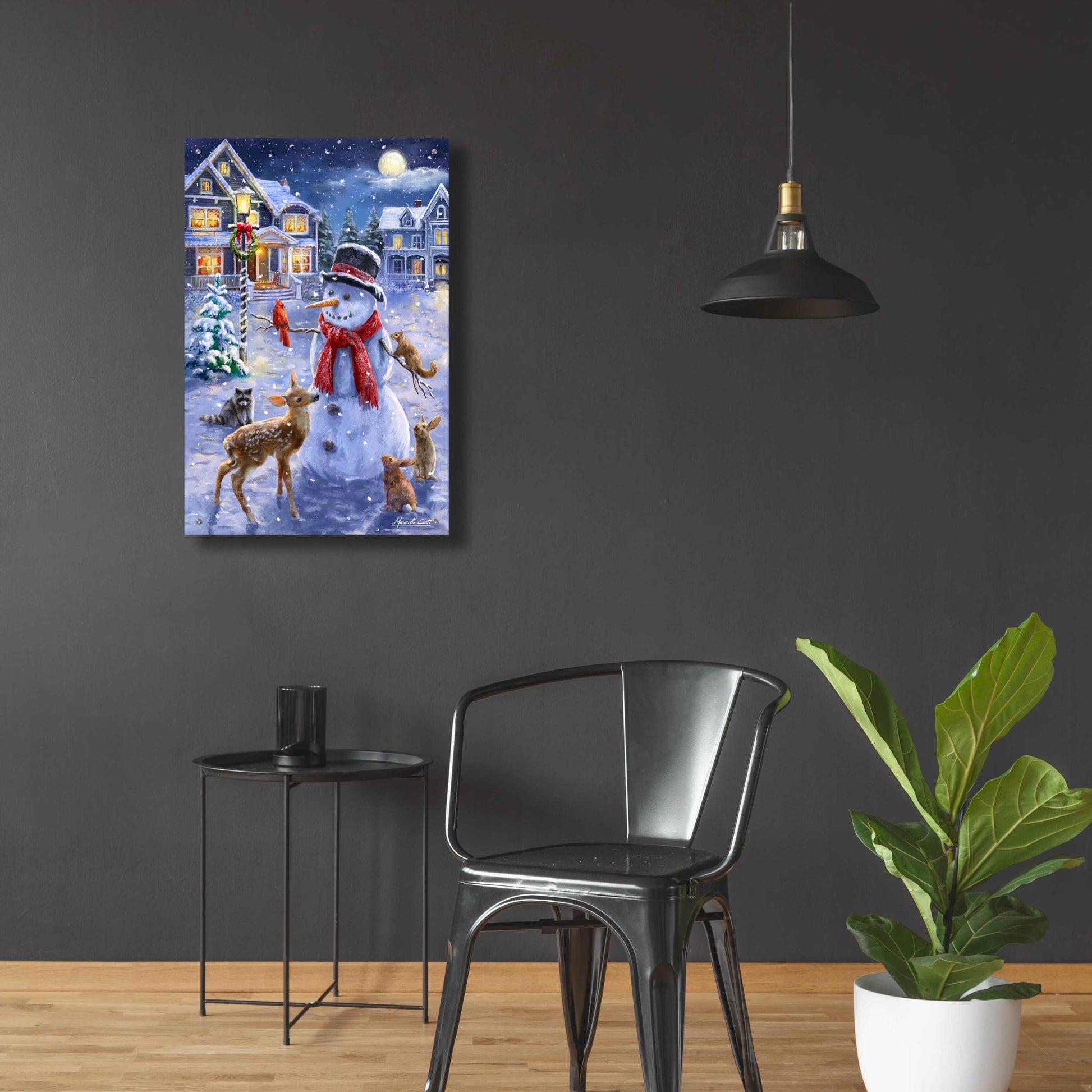 Epic Art 'Christmas Cuties' by Ali Corti, Acrylic Glass Wall Art,24x36