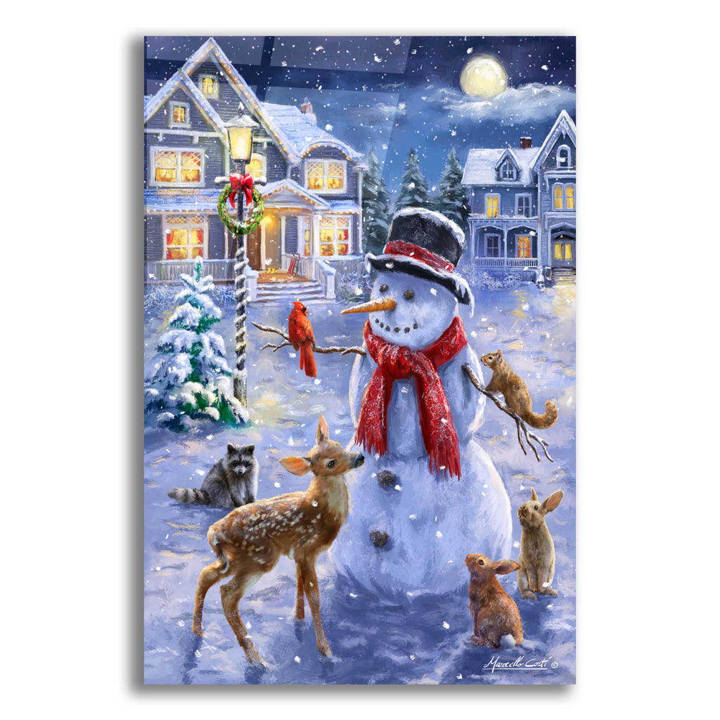 Epic Art 'Christmas Cuties' by Ali Corti, Acrylic Glass Wall Art