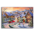 Epic Art 'Brining Home the Tree' by Ali Corti, Acrylic Glass Wall Art