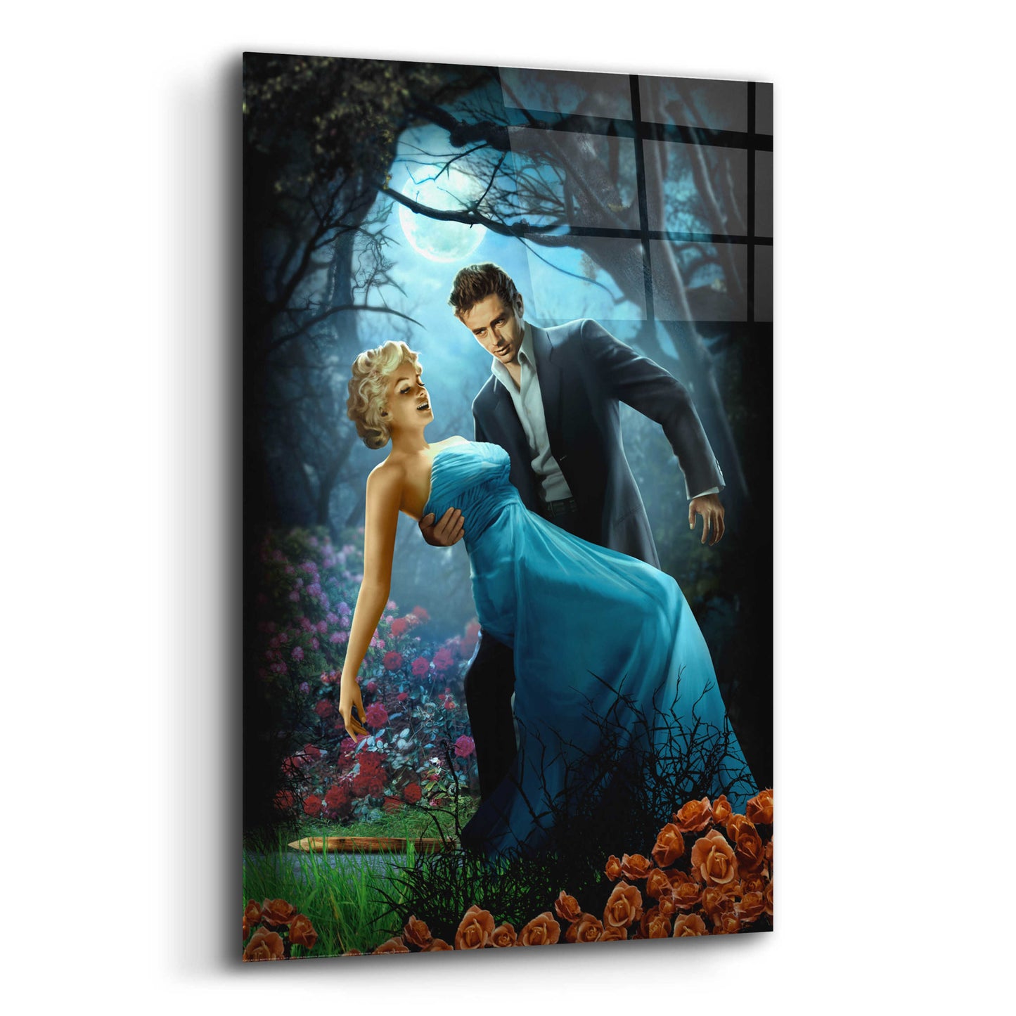 Epic Art 'Twilight' by JJ Brando, Acrylic Glass Wall Art,12x16