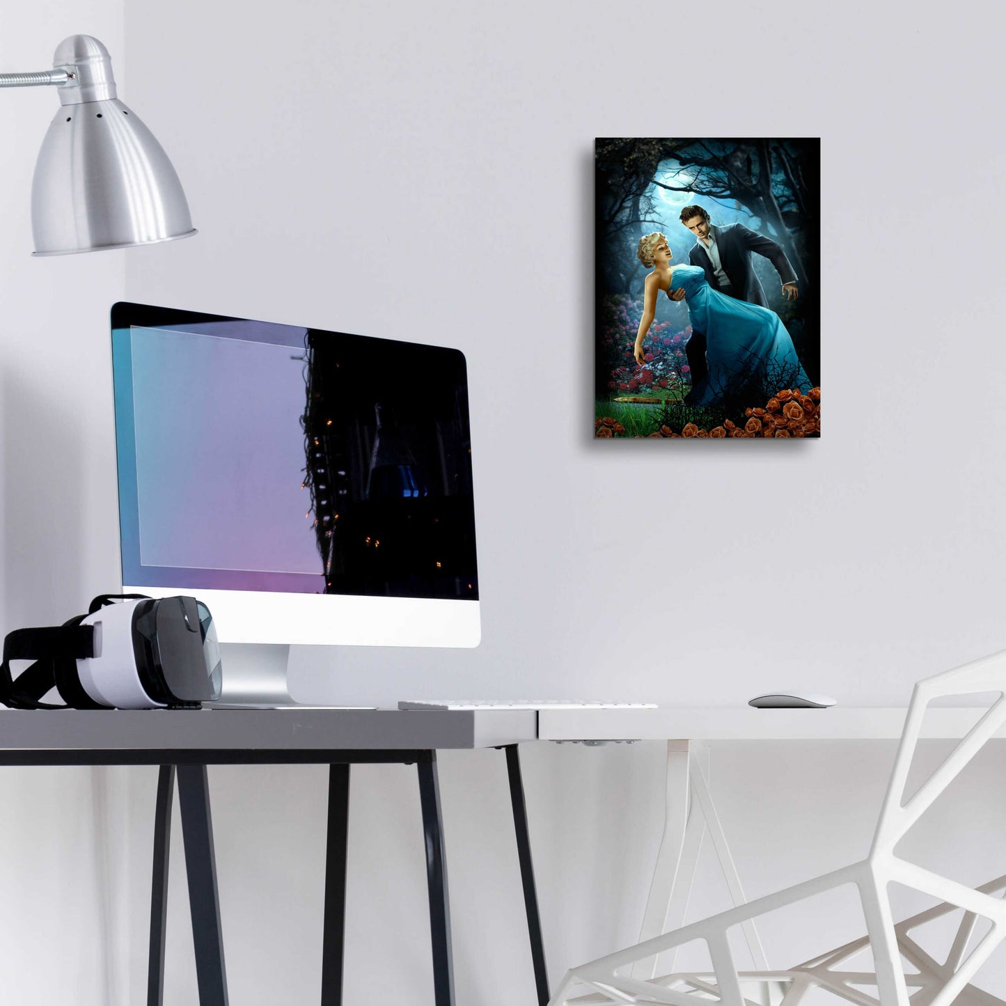 Epic Art 'Twilight' by JJ Brando, Acrylic Glass Wall Art,12x16