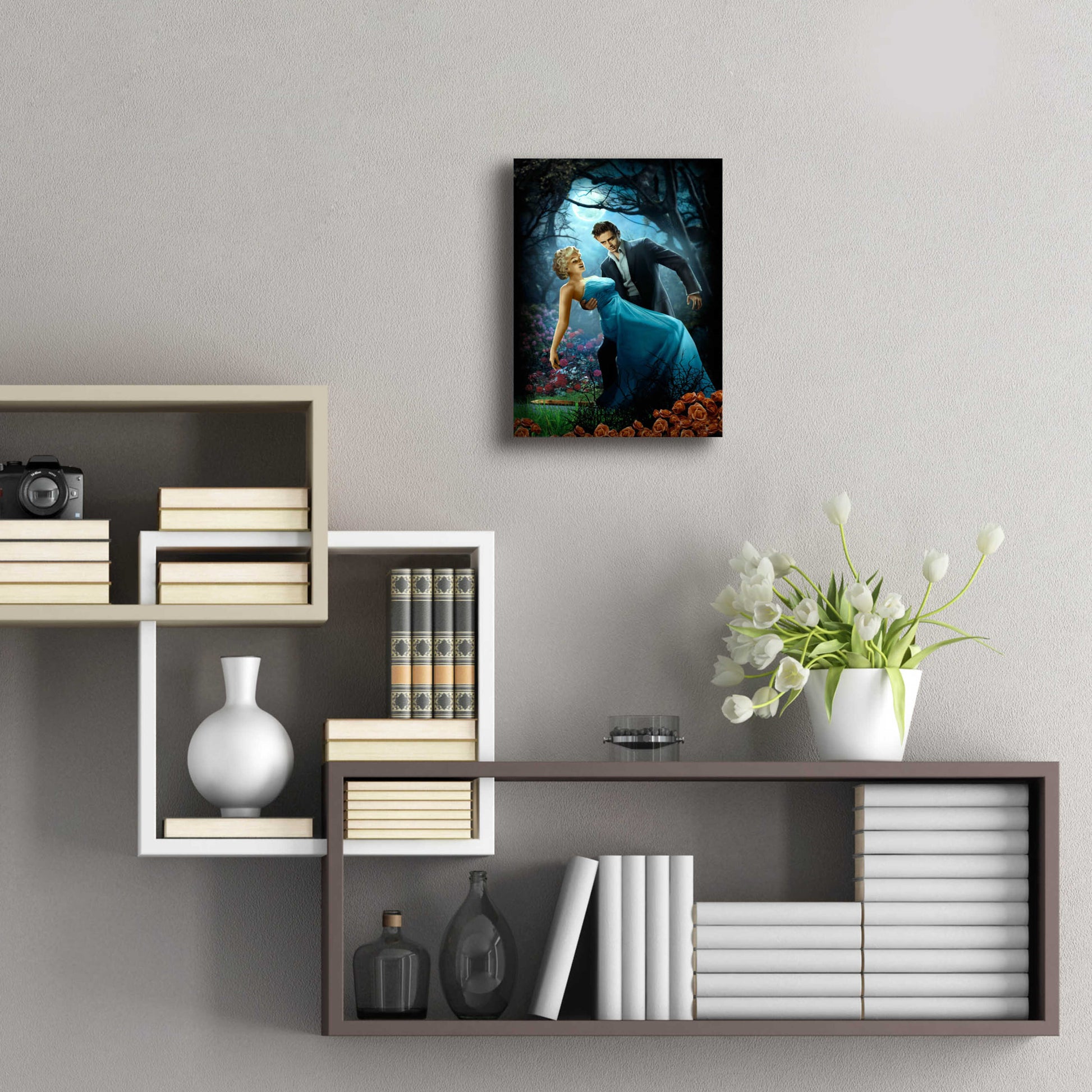 Epic Art 'Twilight' by JJ Brando, Acrylic Glass Wall Art,12x16