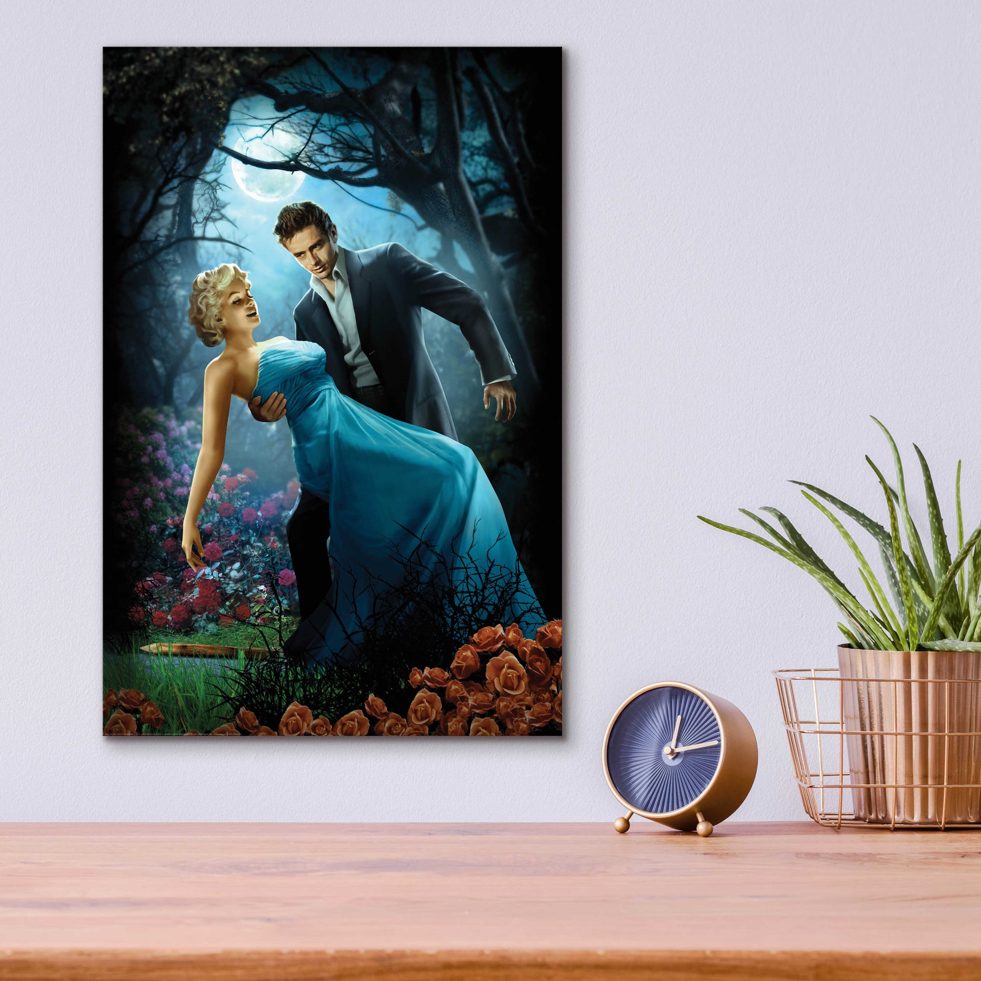 Epic Art 'Twilight' by JJ Brando, Acrylic Glass Wall Art,12x16