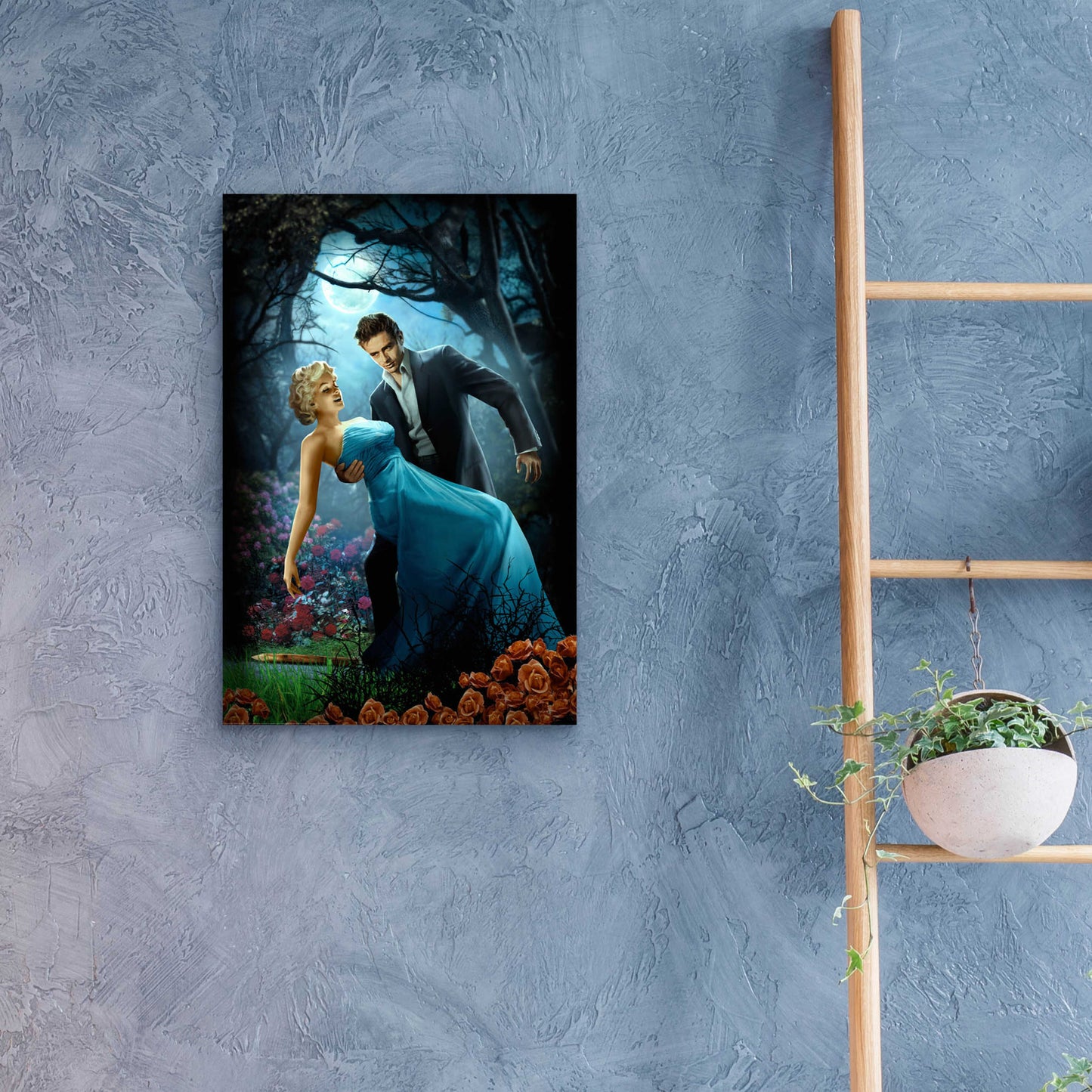 Epic Art 'Twilight' by JJ Brando, Acrylic Glass Wall Art,16x24