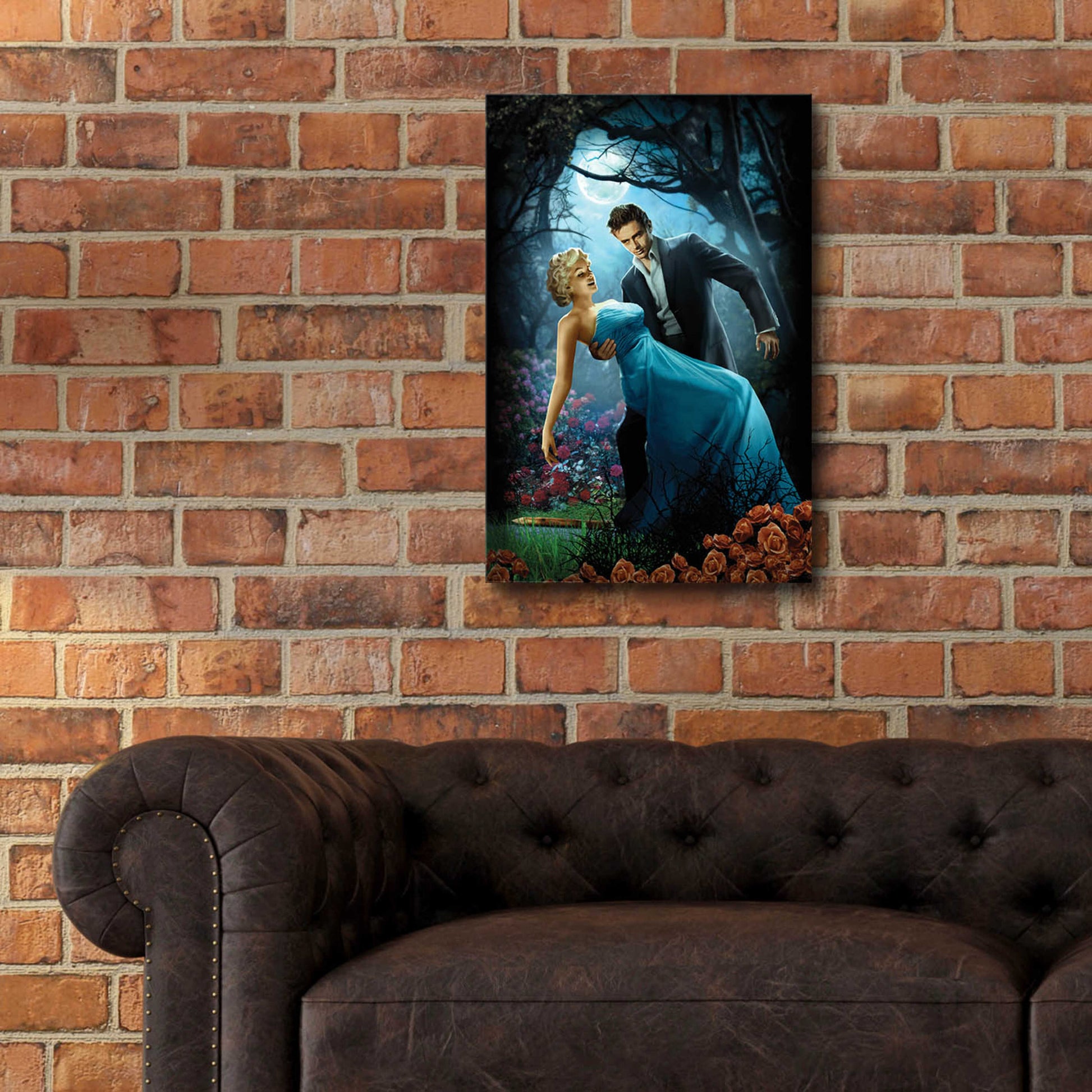 Epic Art 'Twilight' by JJ Brando, Acrylic Glass Wall Art,16x24