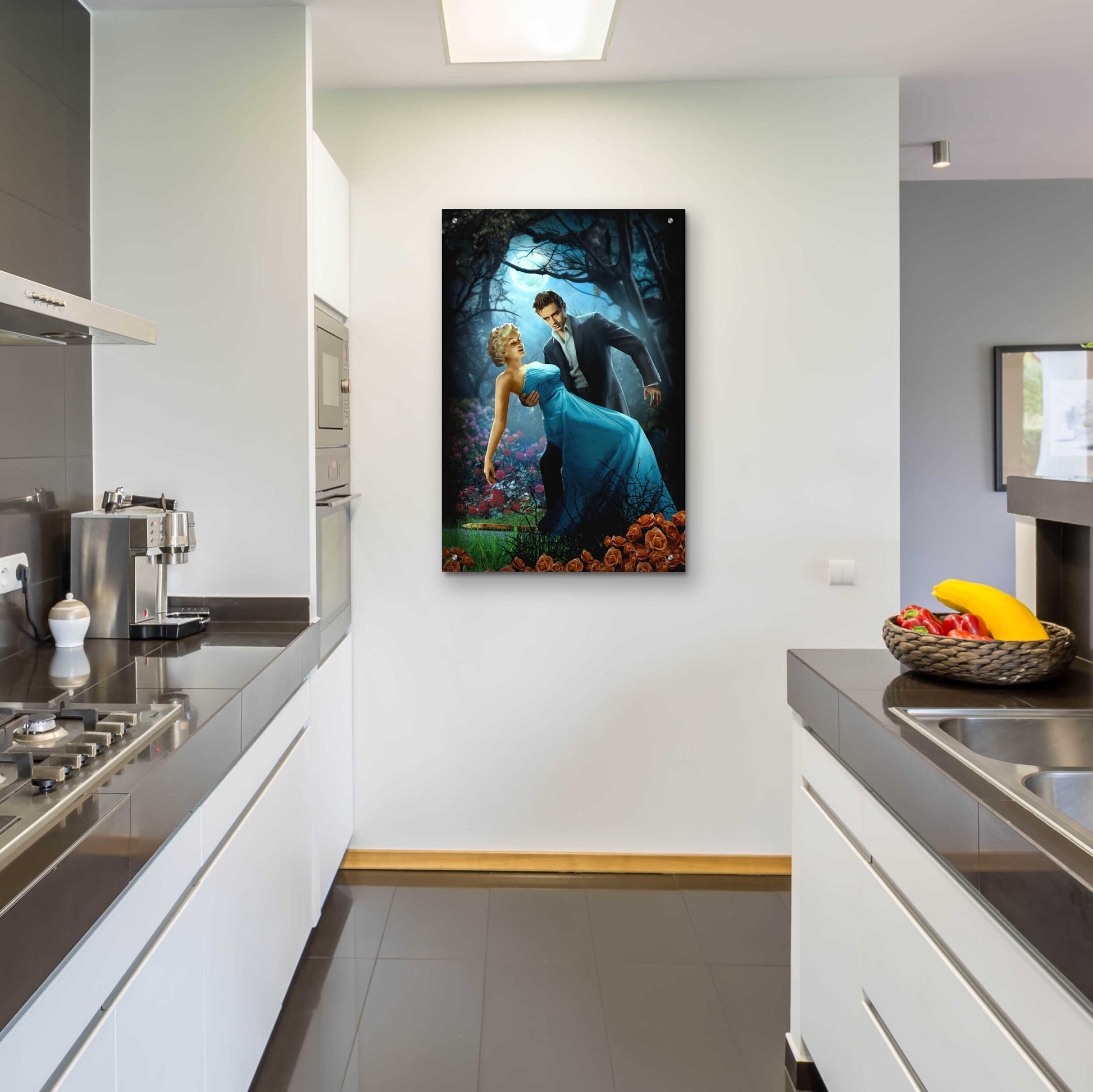 Epic Art 'Twilight' by JJ Brando, Acrylic Glass Wall Art,24x36