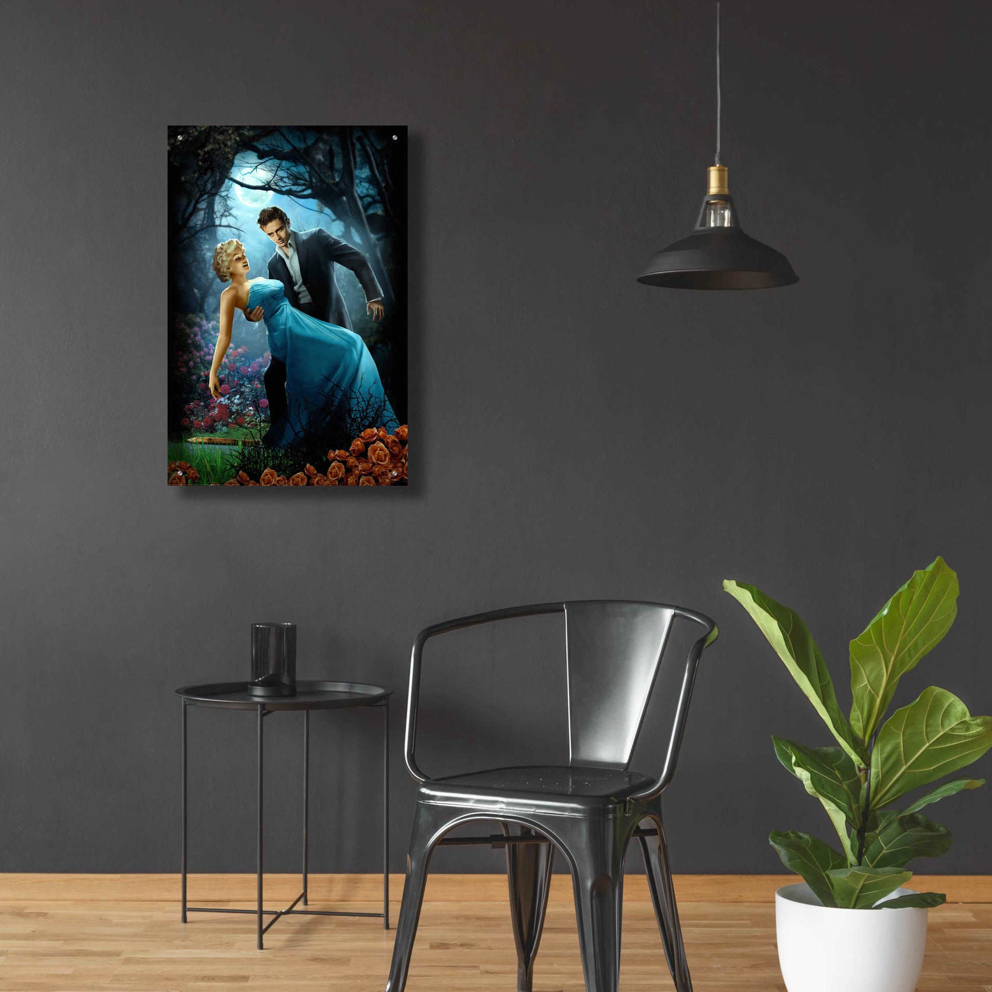 Epic Art 'Twilight' by JJ Brando, Acrylic Glass Wall Art,24x36
