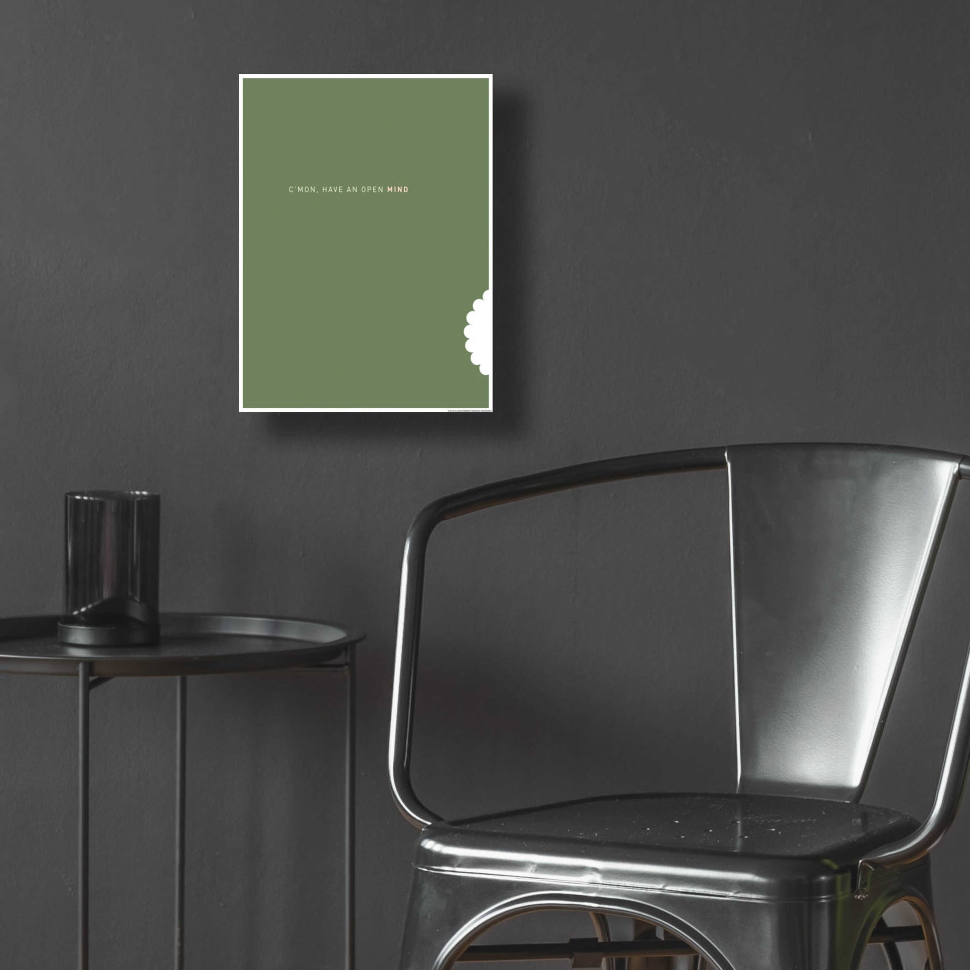 Epic Art 'Open Mind' by JJ Brando, Acrylic Glass Wall Art,12x16