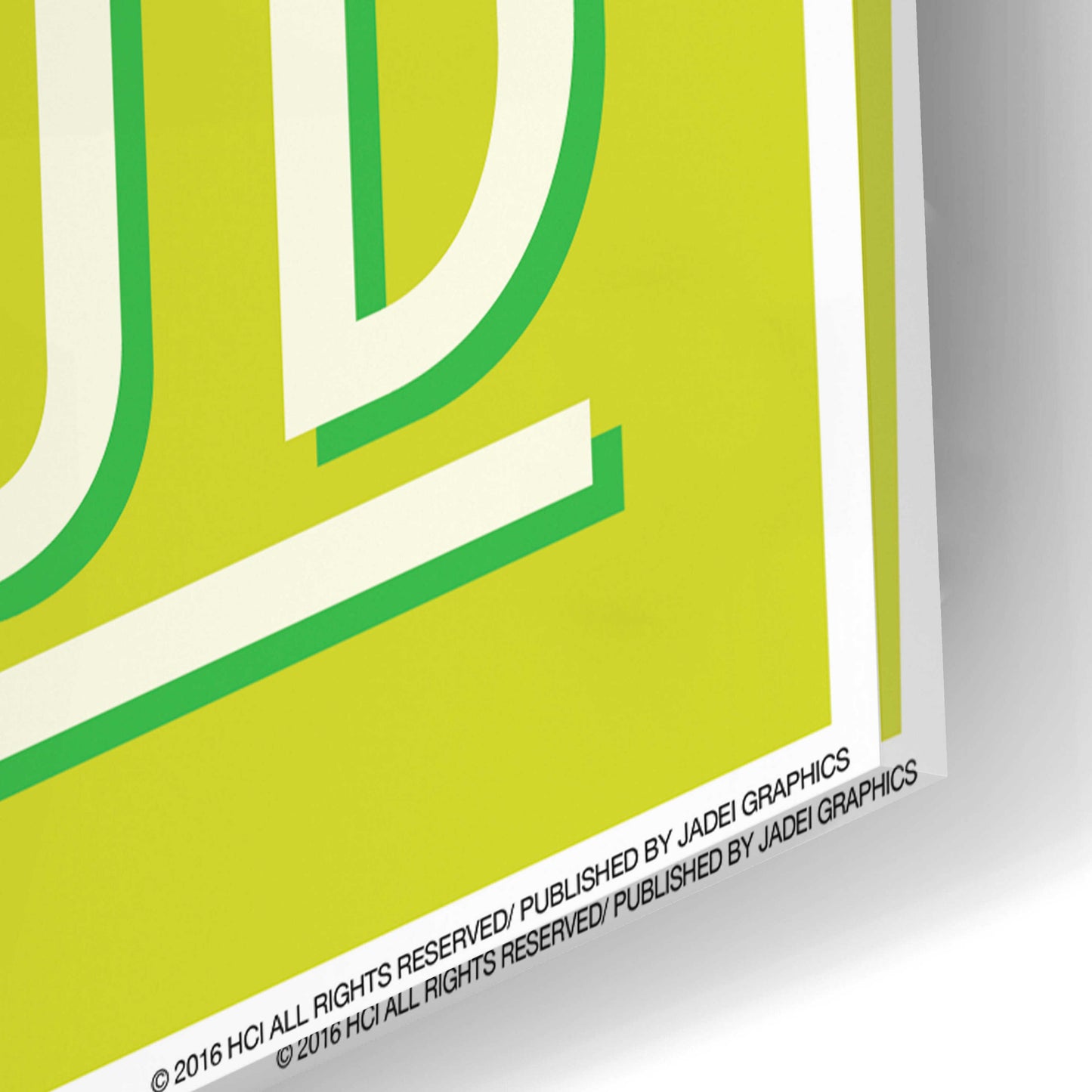 Epic Art 'Lol' by JJ Brando, Acrylic Glass Wall Art,12x16