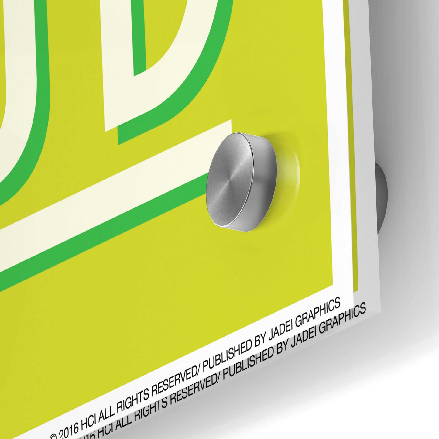 Epic Art 'Lol' by JJ Brando, Acrylic Glass Wall Art,24x36