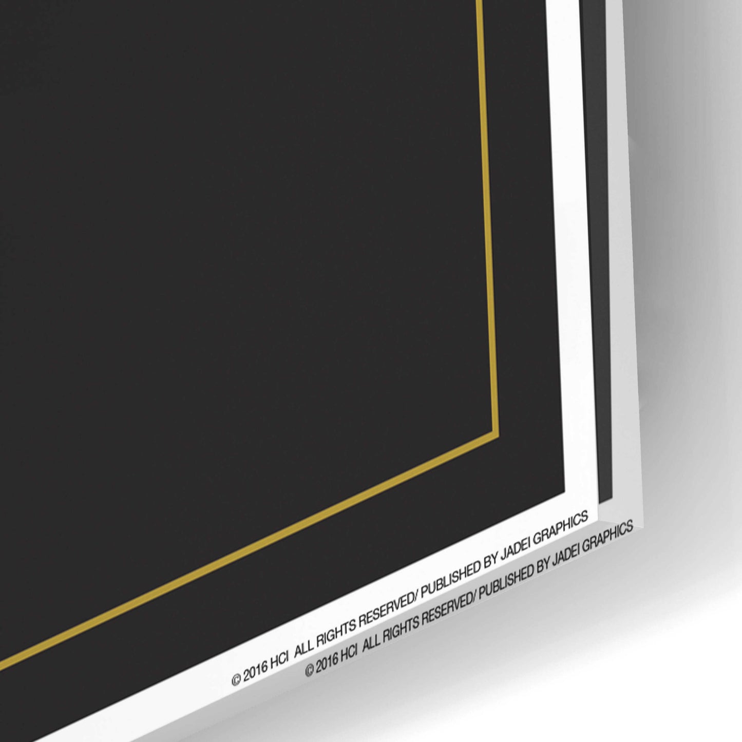 Epic Art 'Typo' by JJ Brando, Acrylic Glass Wall Art,12x16