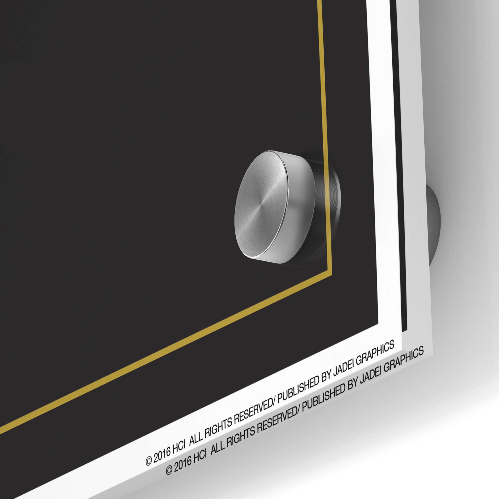 Epic Art 'Typo' by JJ Brando, Acrylic Glass Wall Art,24x36