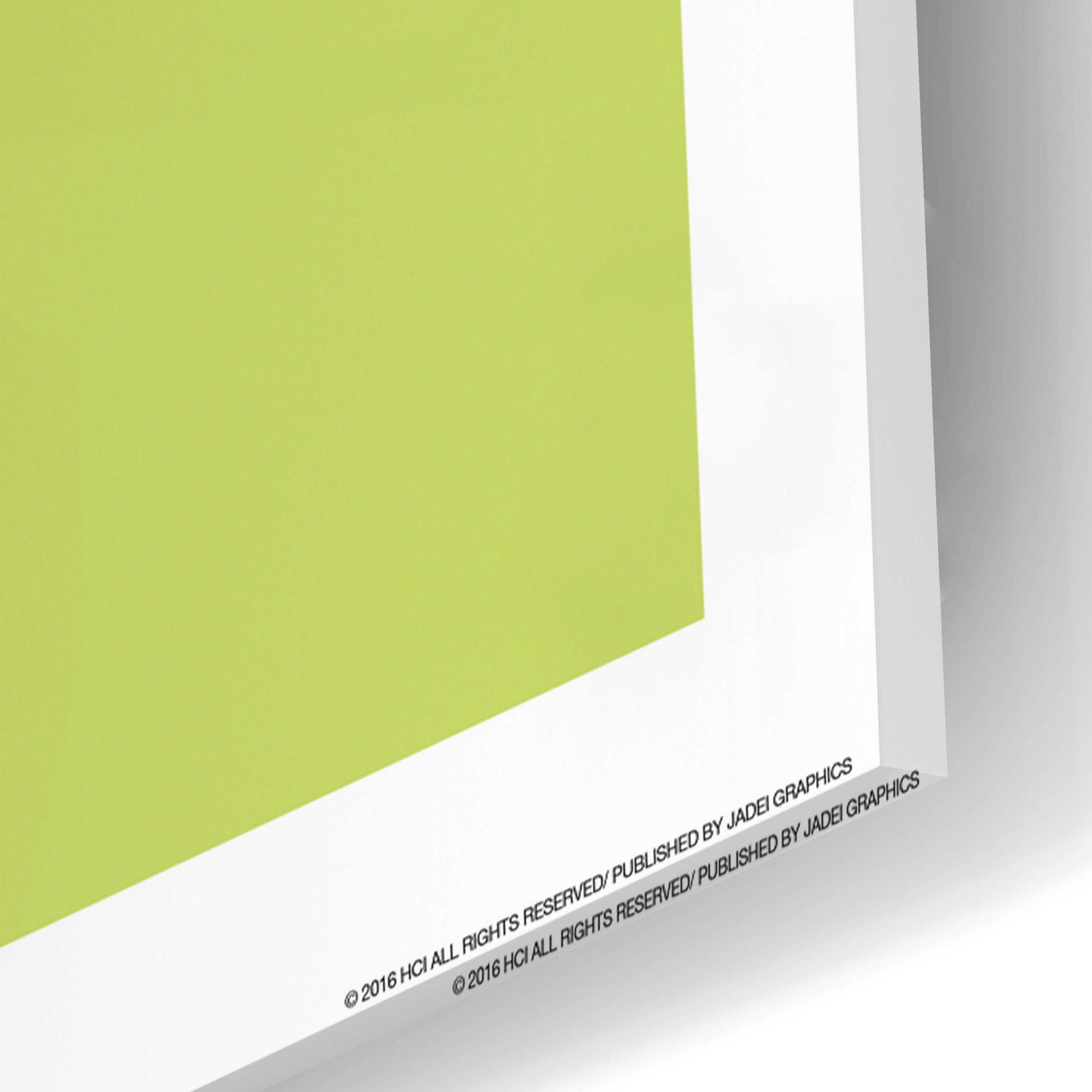 Epic Art 'No Teabag' by JJ Brando, Acrylic Glass Wall Art,12x16