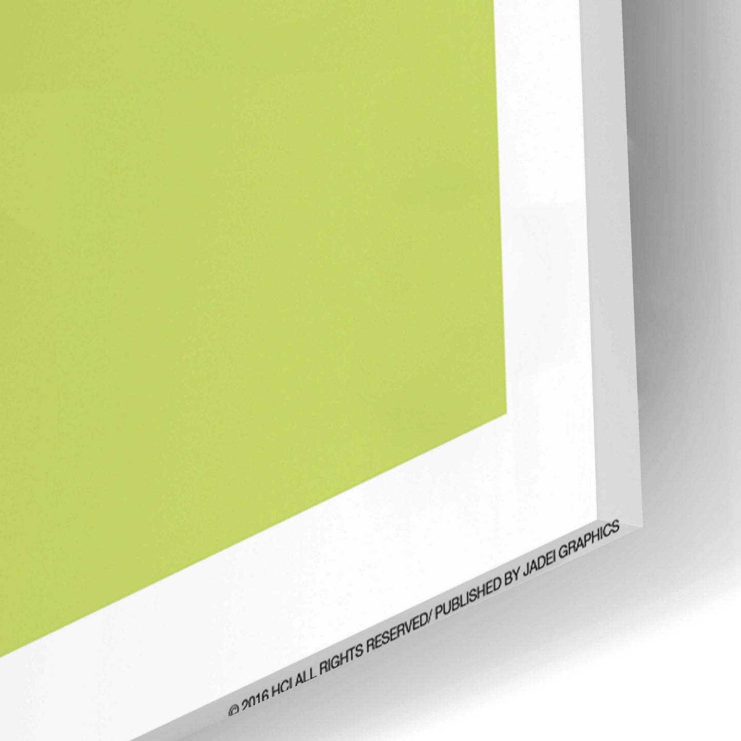 Epic Art 'No Teabag' by JJ Brando, Acrylic Glass Wall Art,16x24