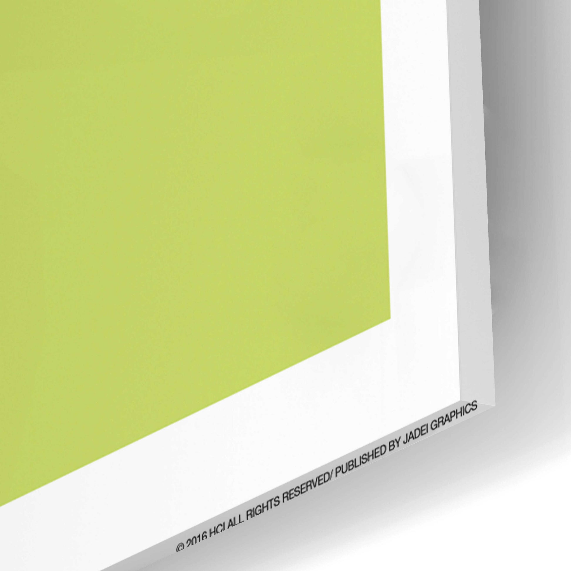 Epic Art 'No Teabag' by JJ Brando, Acrylic Glass Wall Art,16x24