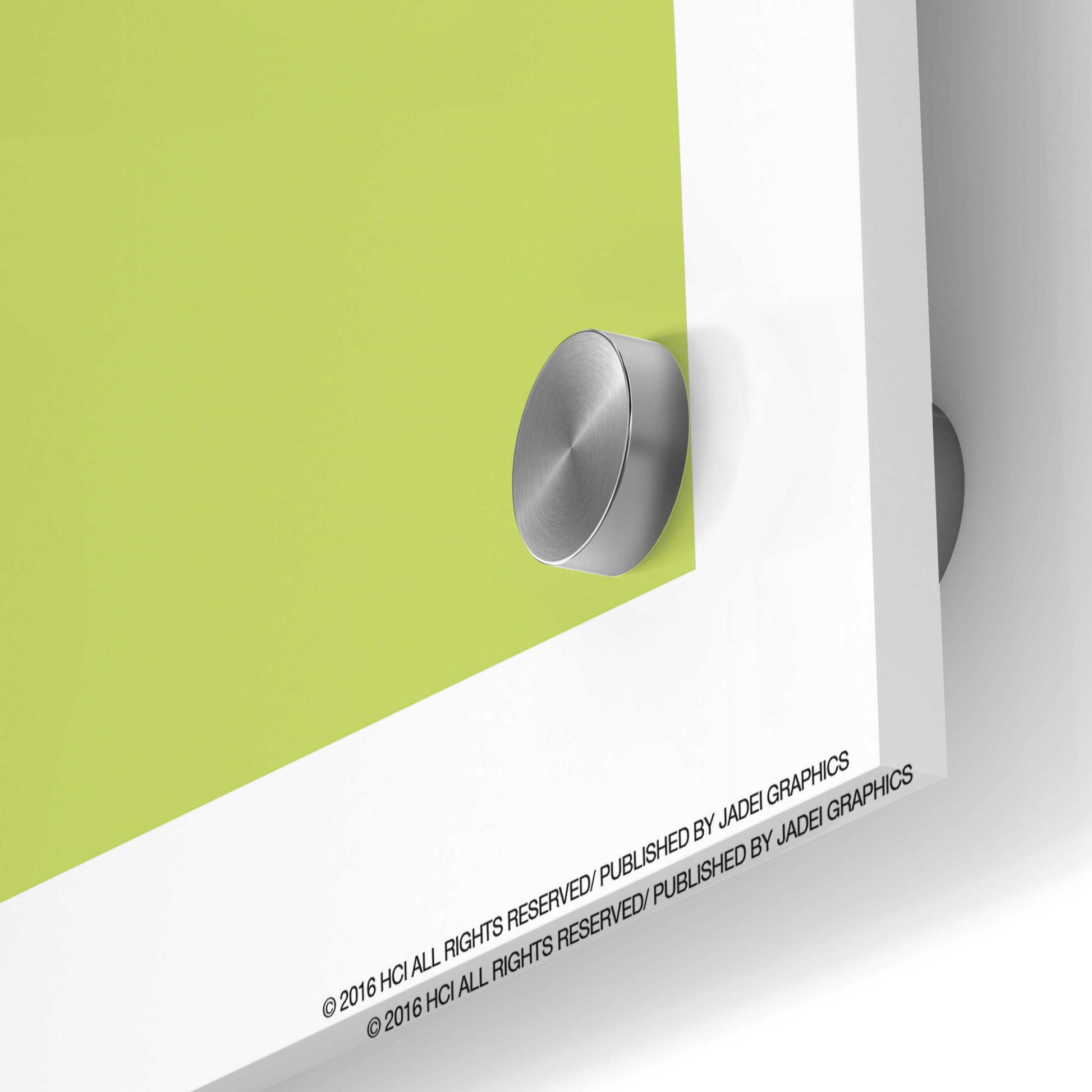 Epic Art 'No Teabag' by JJ Brando, Acrylic Glass Wall Art,24x36