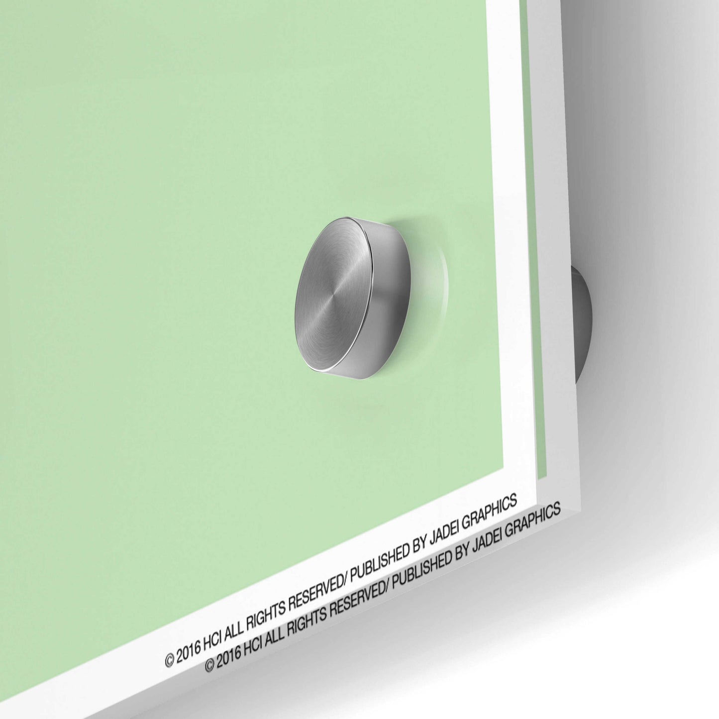 Epic Art 'Pong' by JJ Brando, Acrylic Glass Wall Art,36x24