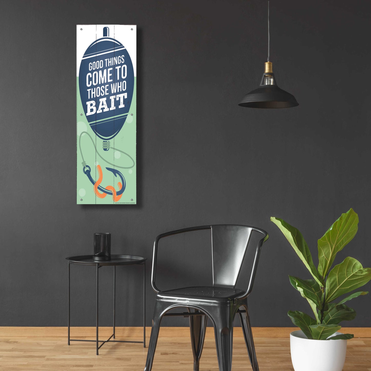 Epic Art 'Good Things' by JJ Brando, Acrylic Glass Wall Art,16x48