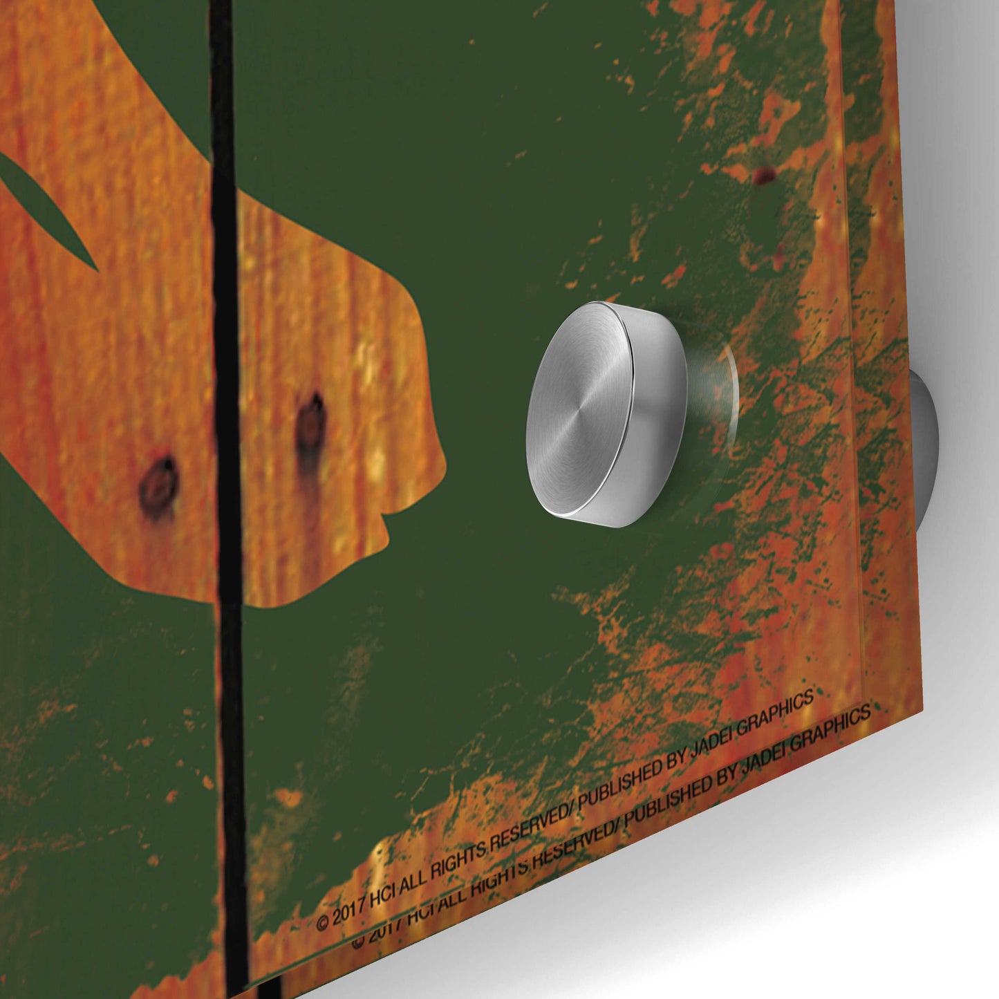 Epic Art 'Zero Bucks' by JJ Brando, Acrylic Glass Wall Art,36x36