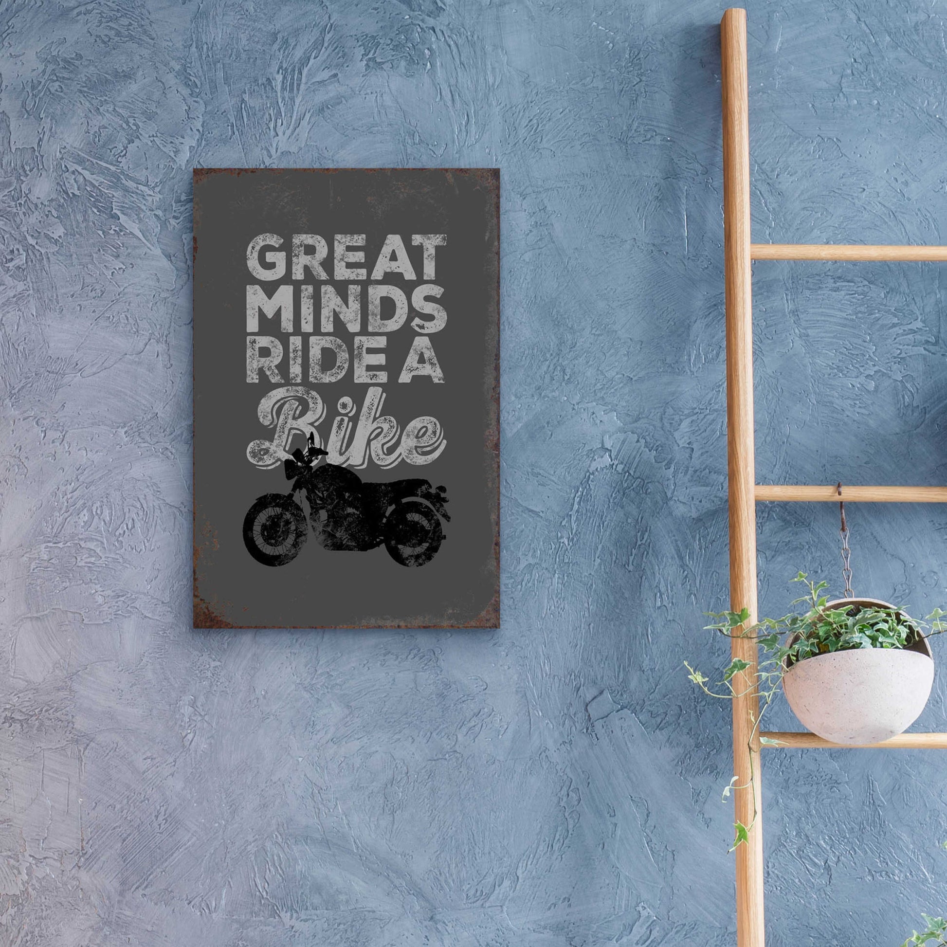 Epic Art 'Great Minds' by JJ Brando, Acrylic Glass Wall Art,16x24