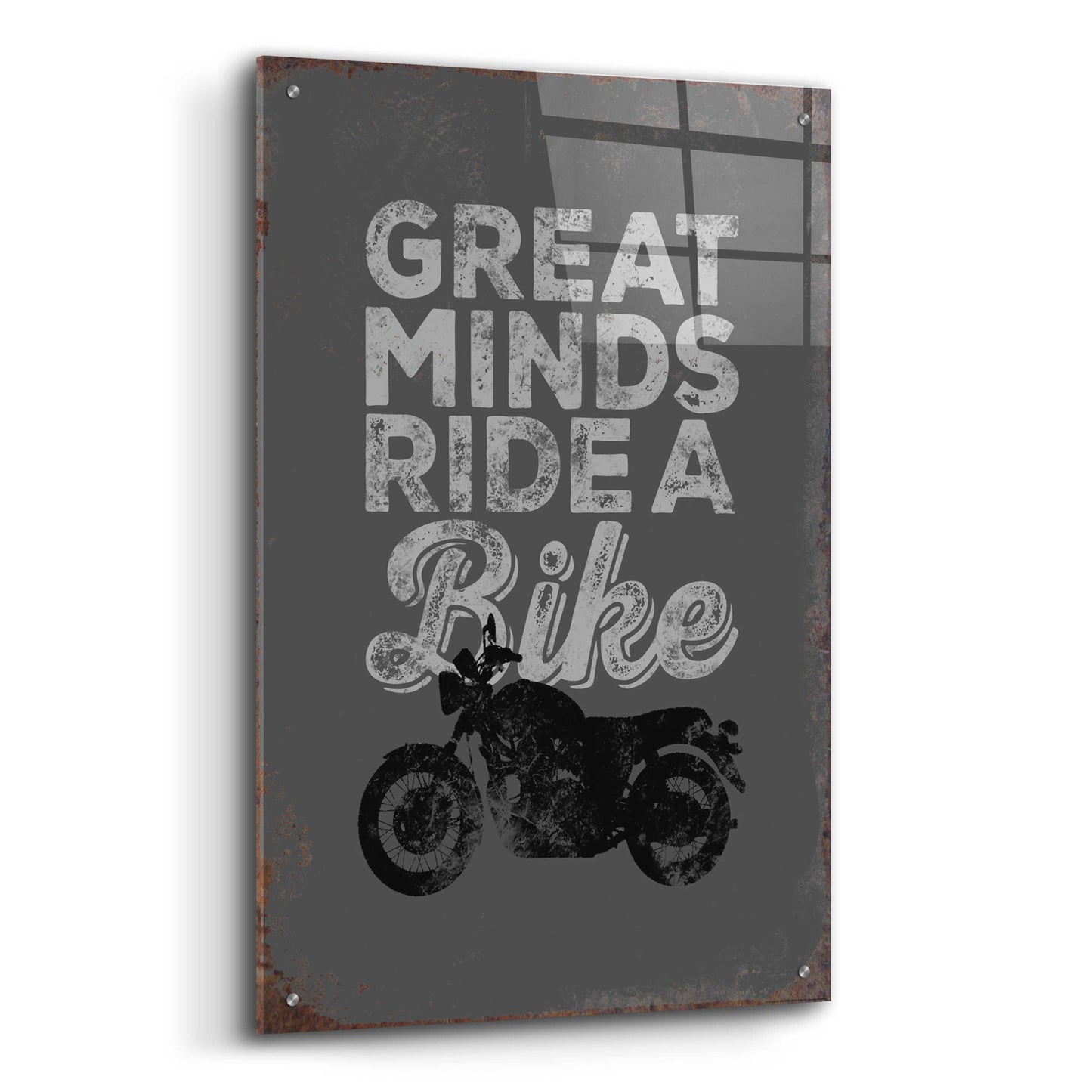 Epic Art 'Great Minds' by JJ Brando, Acrylic Glass Wall Art,24x36