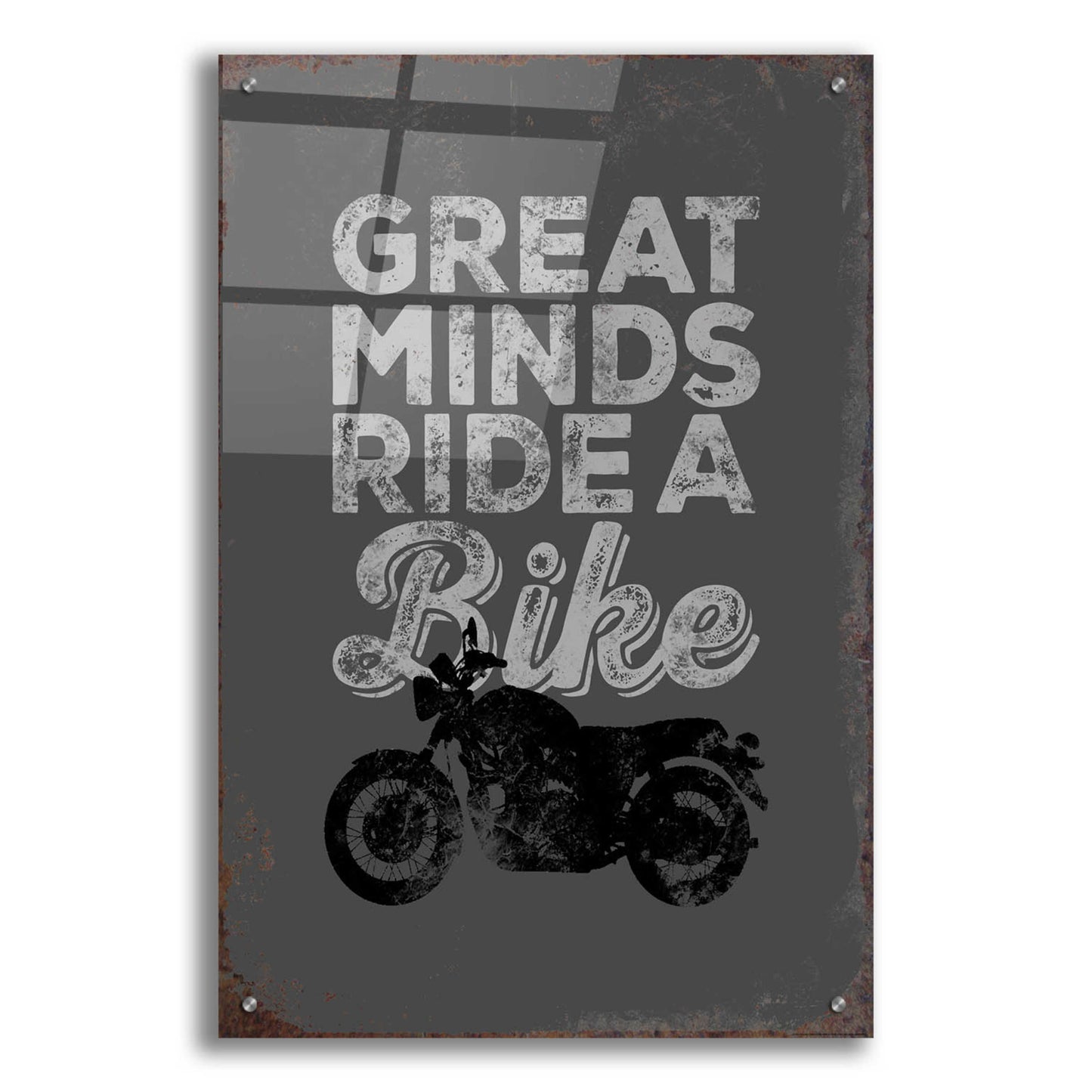 Epic Art 'Great Minds' by JJ Brando, Acrylic Glass Wall Art,24x36