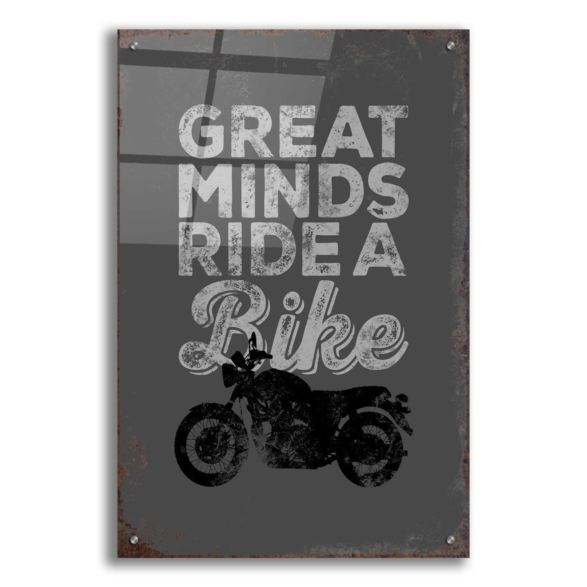 Epic Art 'Great Minds' by JJ Brando, Acrylic Glass Wall Art,24x36