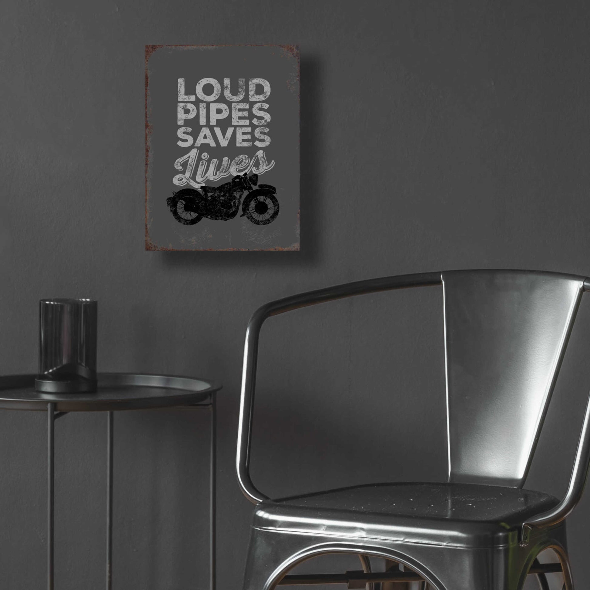 Epic Art 'Loud Pipes' by JJ Brando, Acrylic Glass Wall Art,12x16