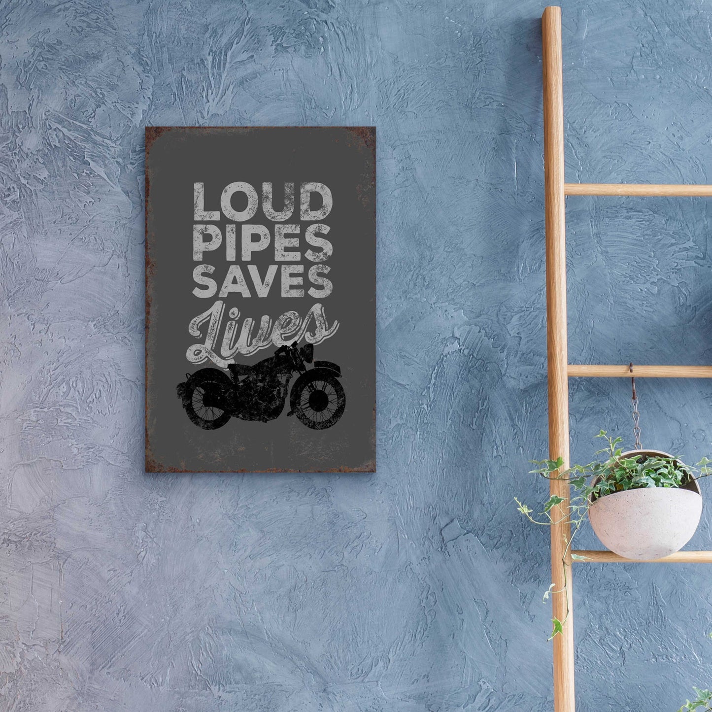 Epic Art 'Loud Pipes' by JJ Brando, Acrylic Glass Wall Art,16x24