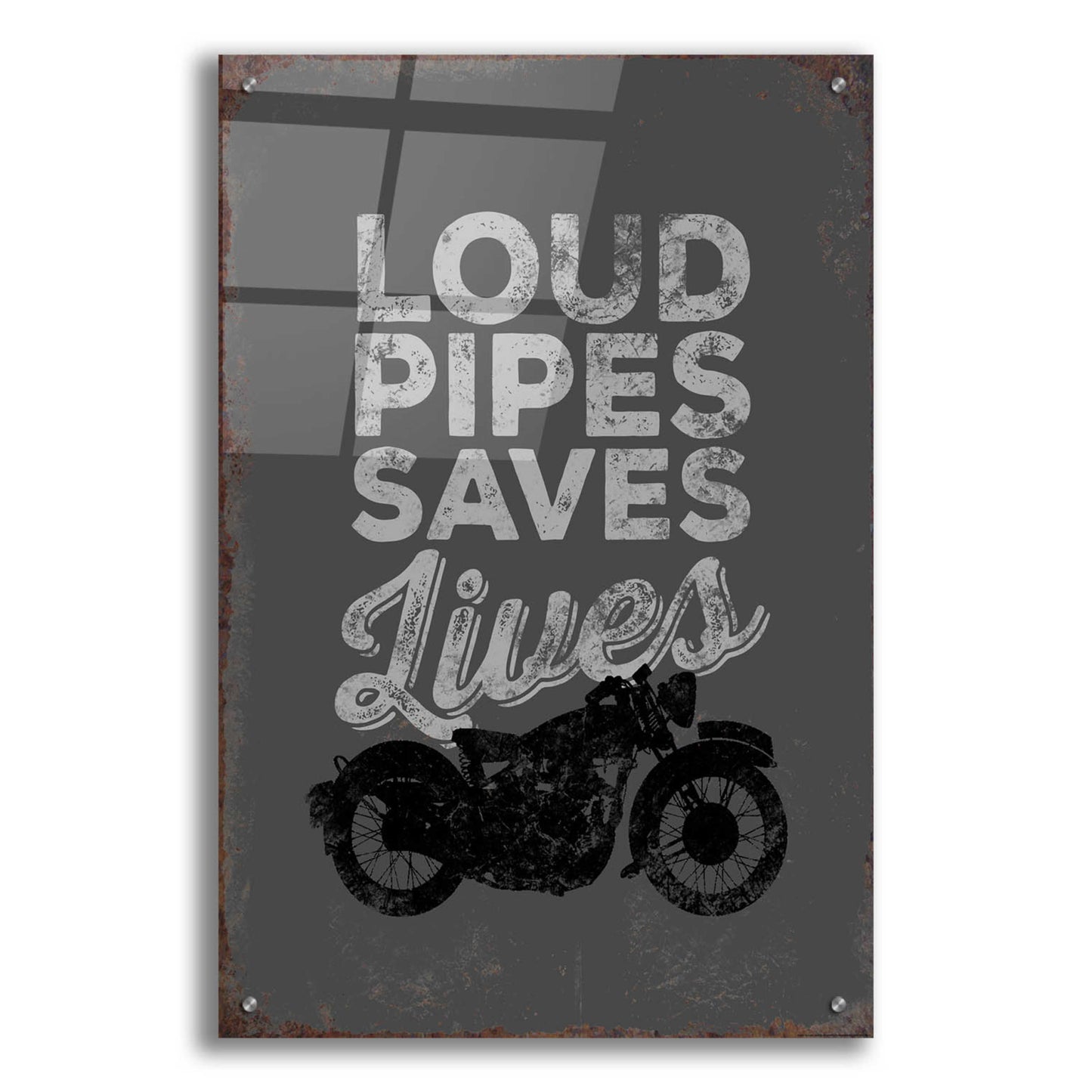 Epic Art 'Loud Pipes' by JJ Brando, Acrylic Glass Wall Art,24x36