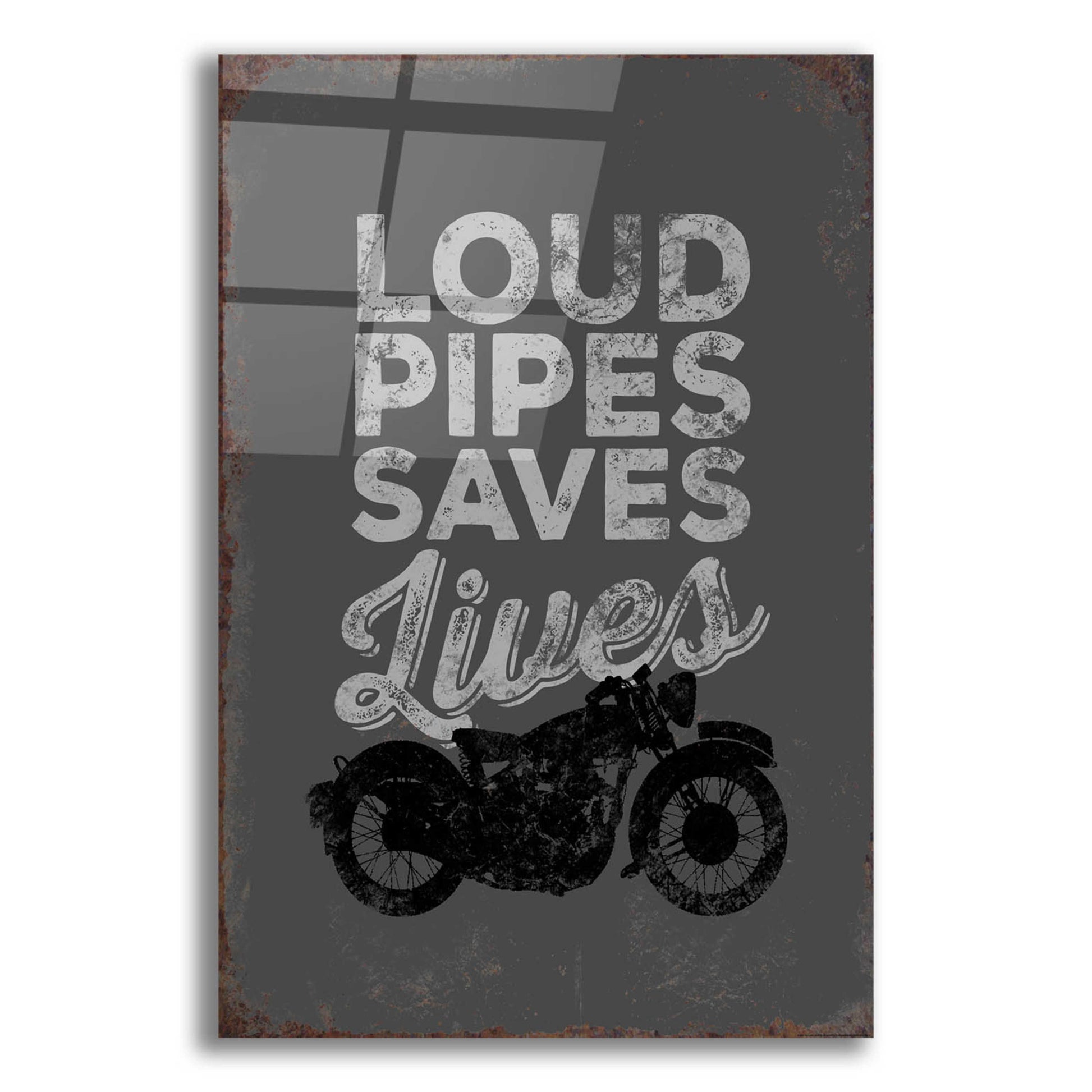 Epic Art 'Loud Pipes' by JJ Brando, Acrylic Glass Wall Art