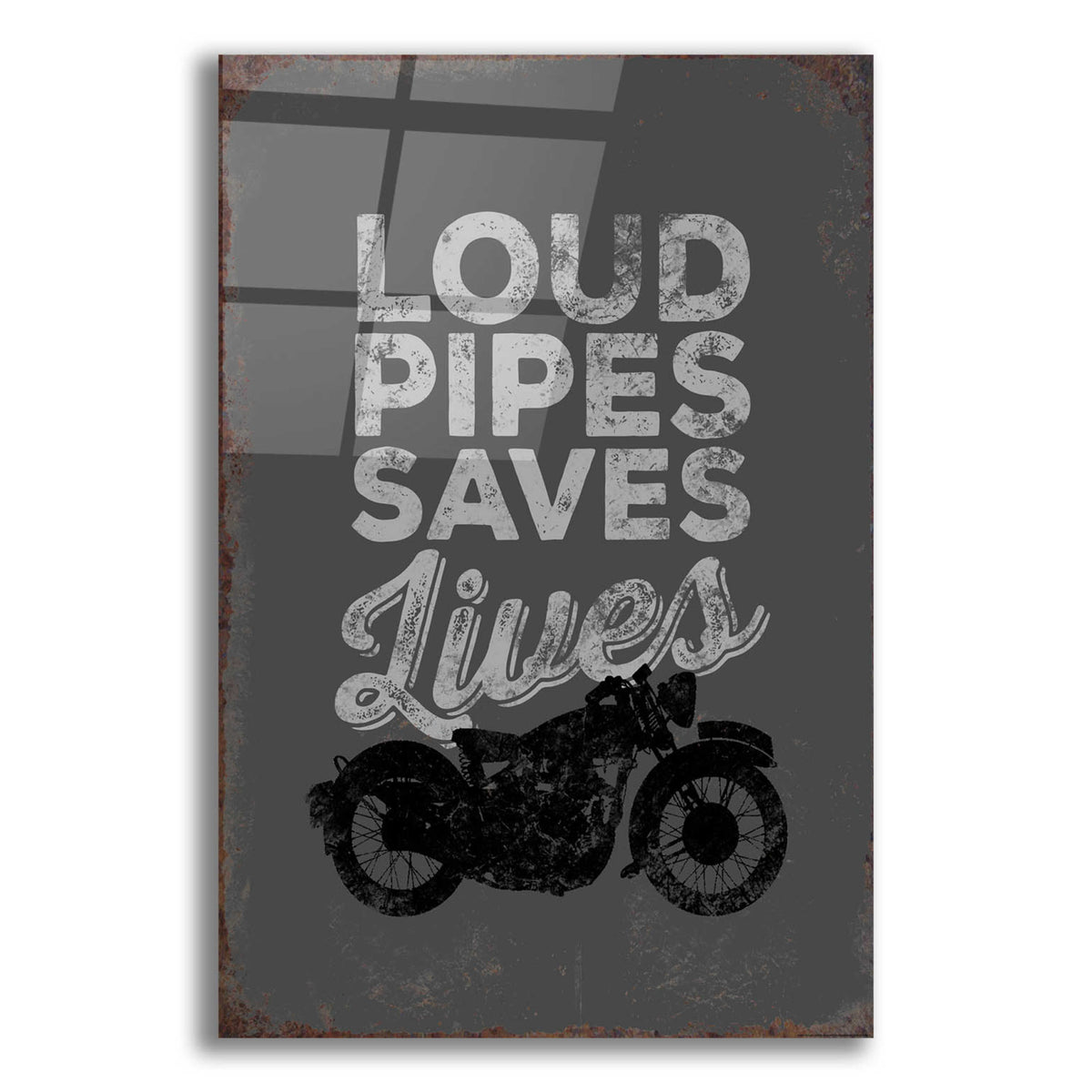 Epic Art 'Loud Pipes' by JJ Brando, Acrylic Glass Wall Art