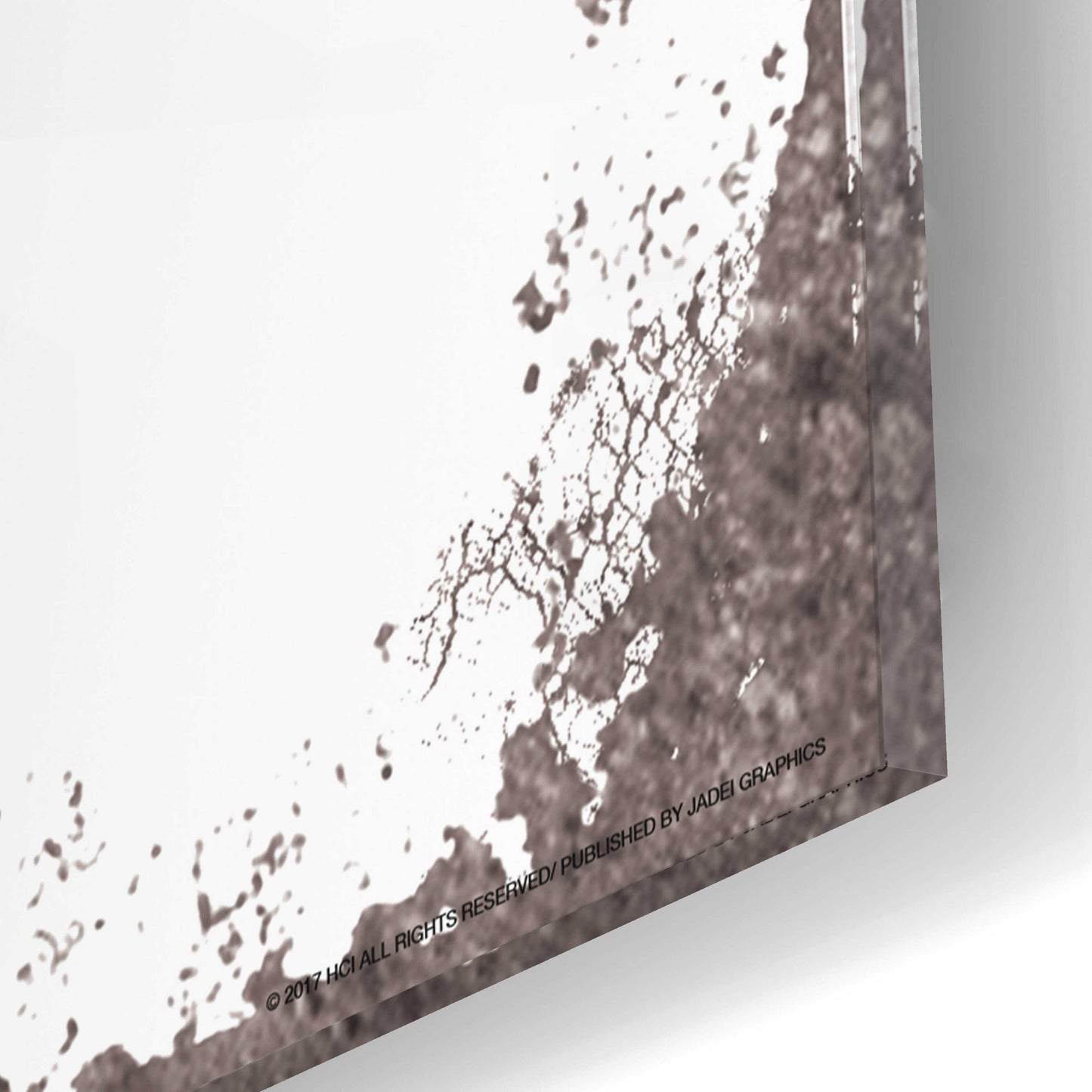 Epic Art 'Love Anchor' by JJ Brando, Acrylic Glass Wall Art,12x12