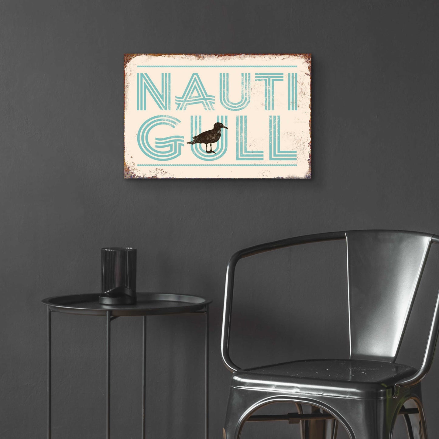 Epic Art 'Nautigull' by JJ Brando, Acrylic Glass Wall Art,24x16