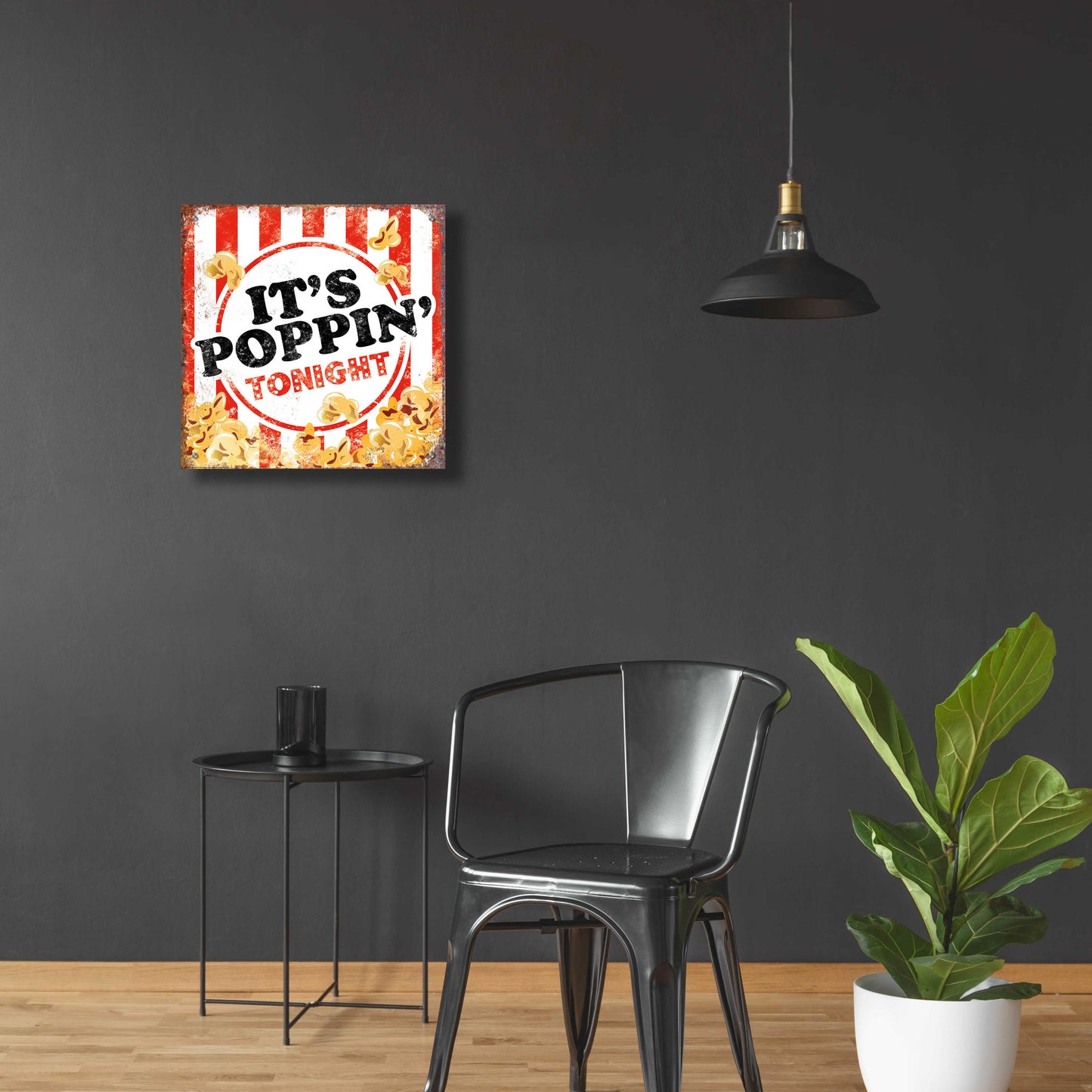 Epic Art 'It's Poppin' by JJ Brando, Acrylic Glass Wall Art,24x24
