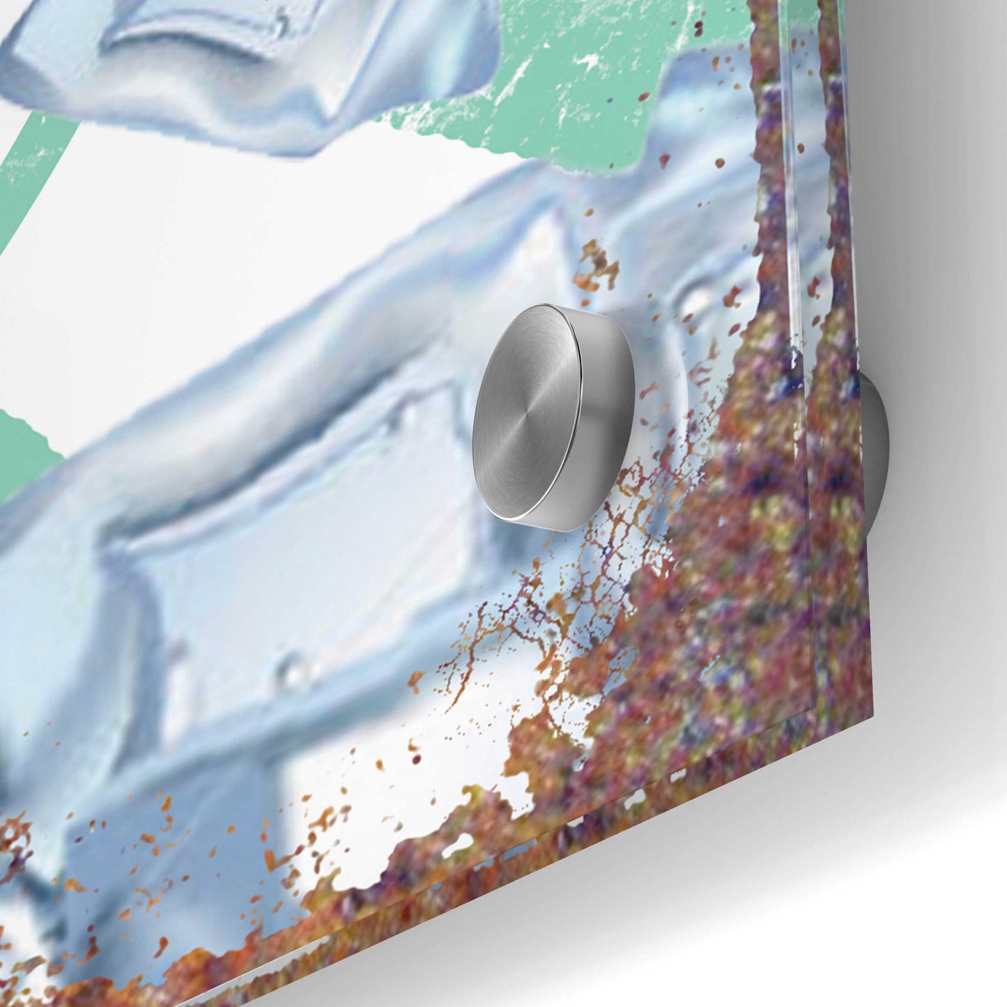 Epic Art 'Be Cool' by JJ Brando, Acrylic Glass Wall Art,24x24