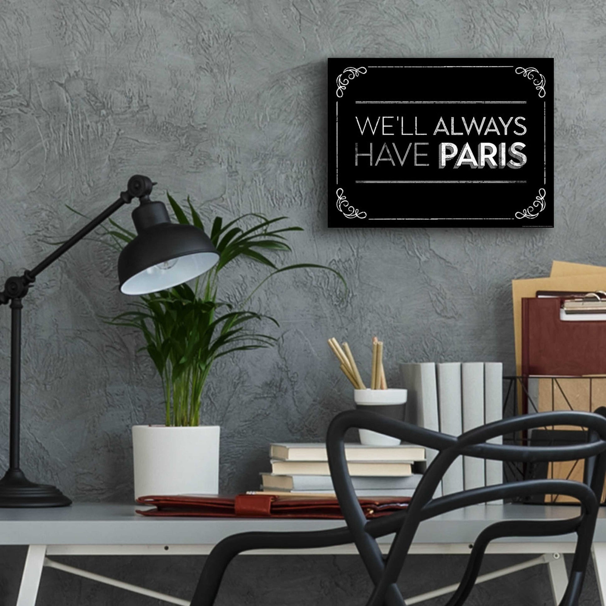 Epic Art 'Have Paris' by JJ Brando, Acrylic Glass Wall Art,16x12