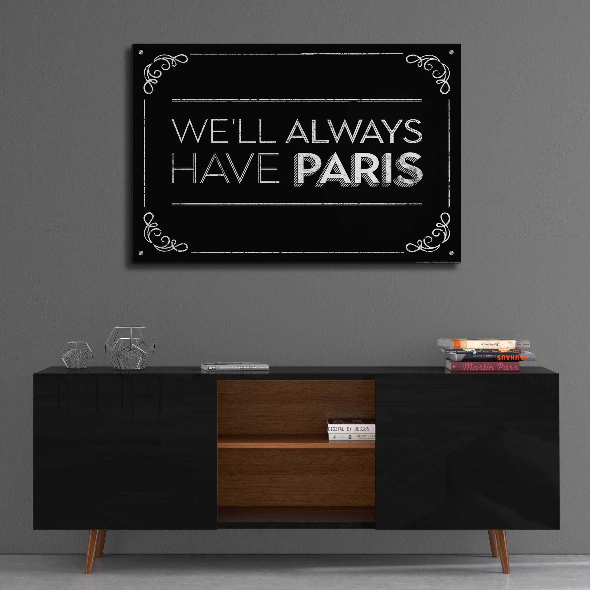 Epic Art 'Have Paris' by JJ Brando, Acrylic Glass Wall Art,36x24